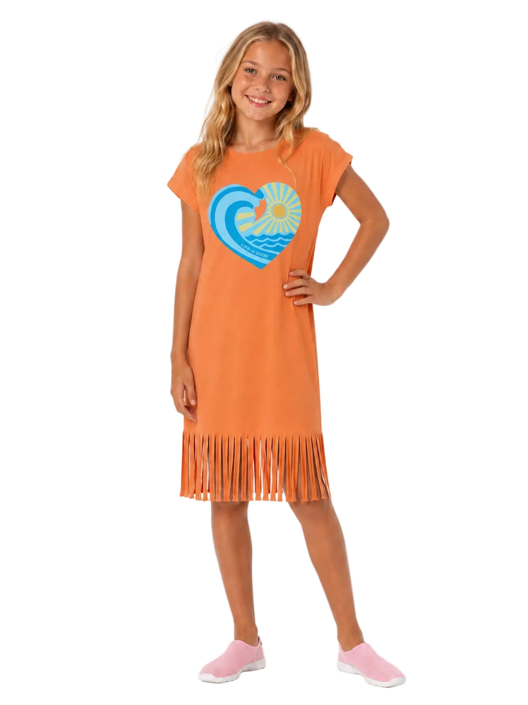 Heart Fringe Dress