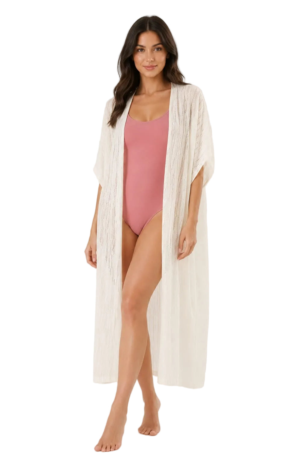 Open-Knit Beach Cover-up