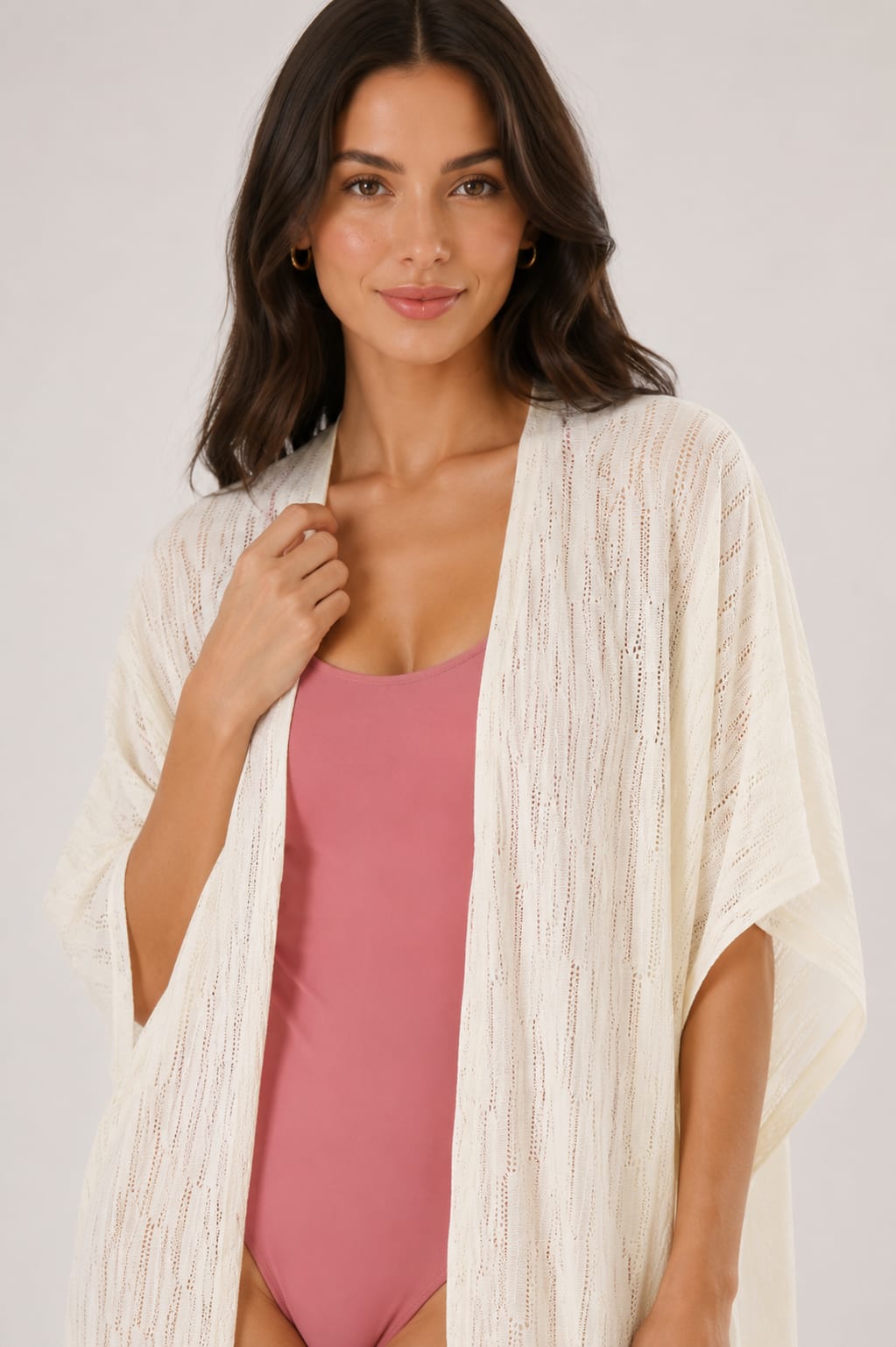 Open-Knit Beach Cover-up