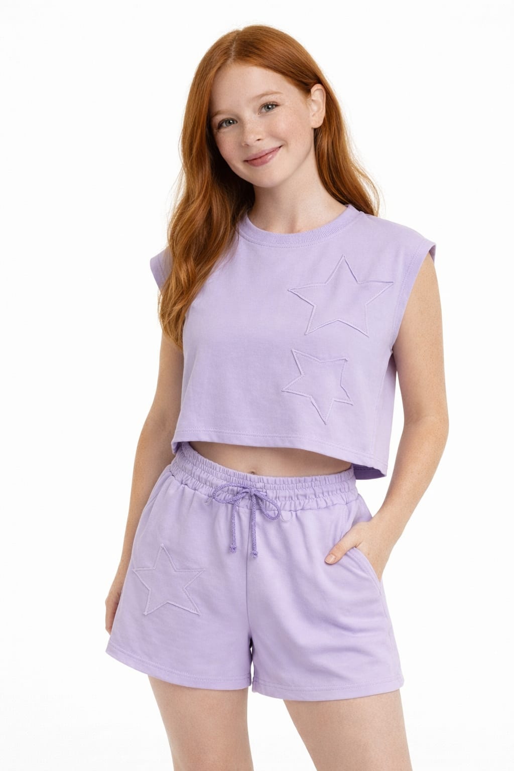 Star Appliqué Tracksuit SET (2 pieces)