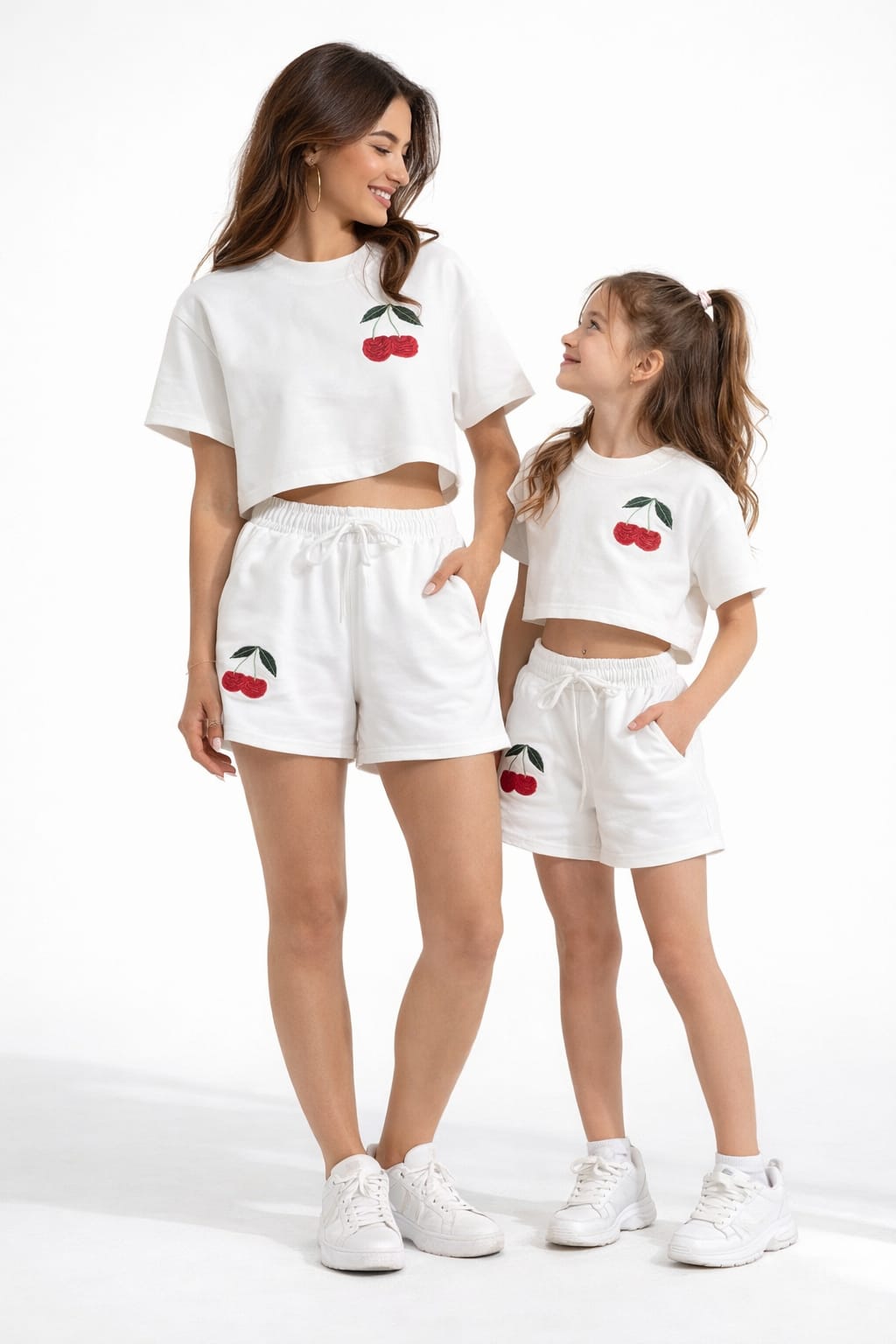 Cherry Embroidered Tracksuit SET (2 pieces)