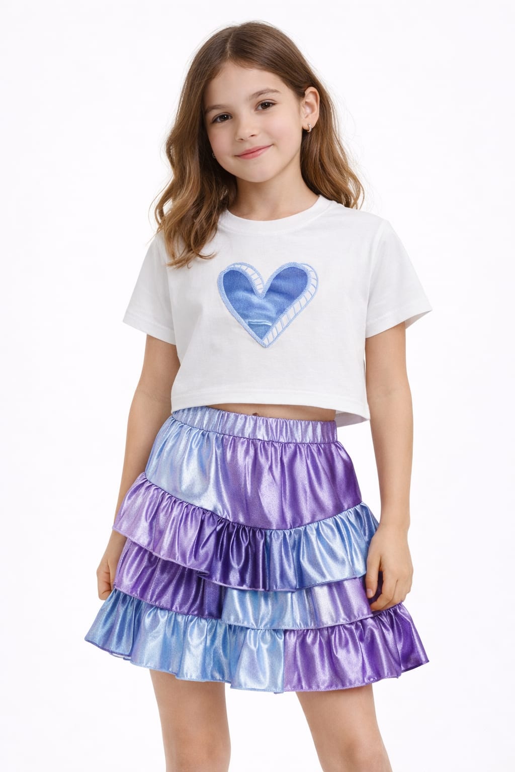 Heart Embroidered Top