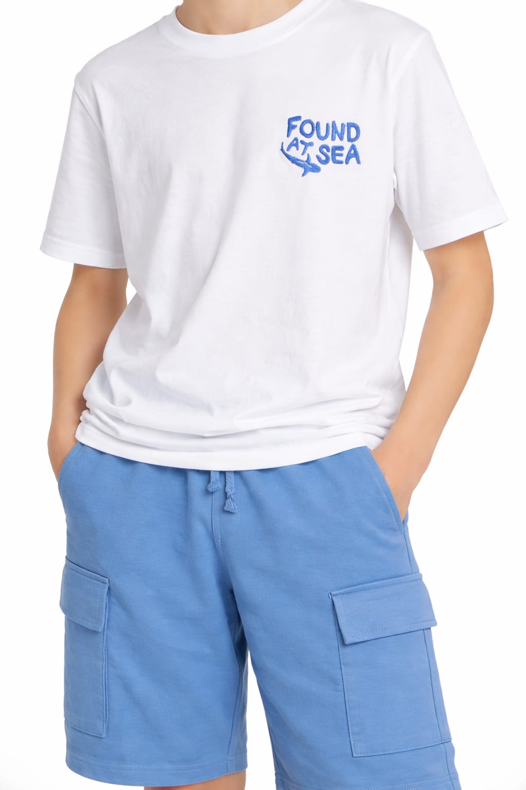 Sea Embroidered T-shirt