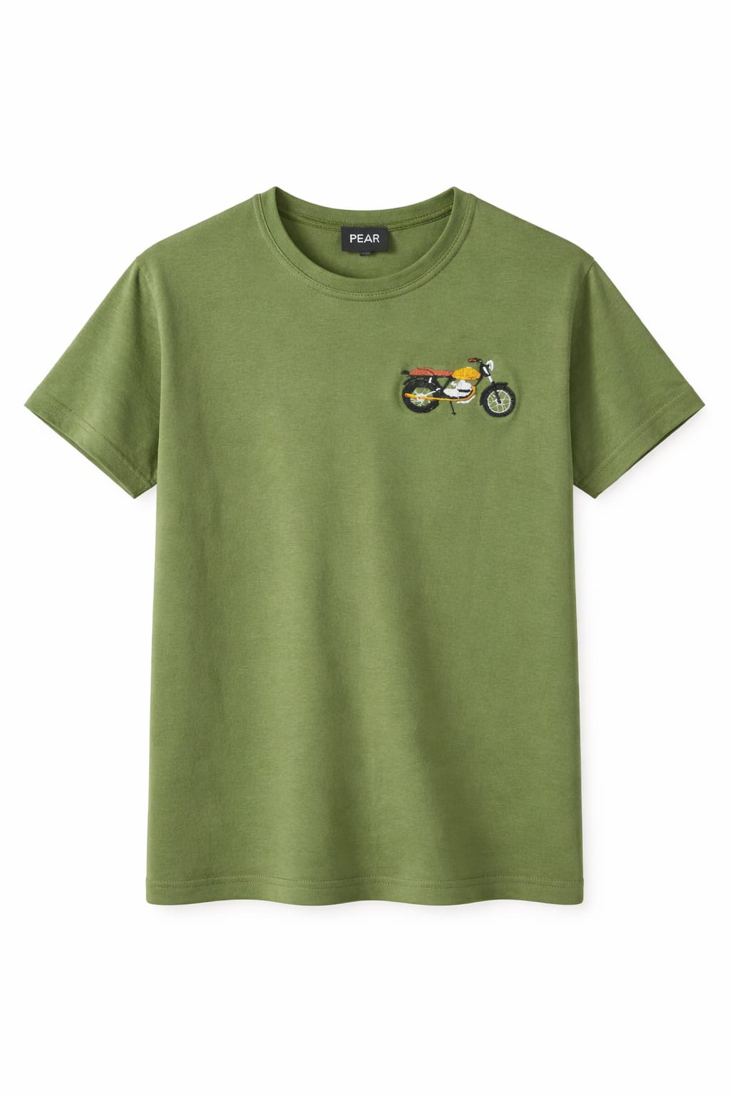 Motorcycle Embroidered T-shirt