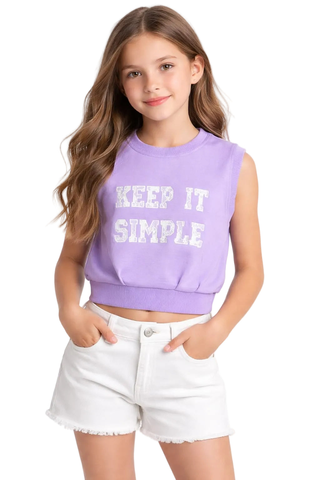 Keep it Simple Embroidered Top in Lace