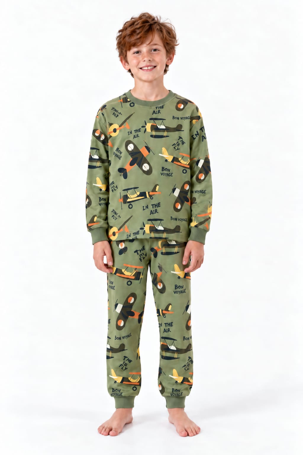 Airplane Pyjama SET 100% Cotton