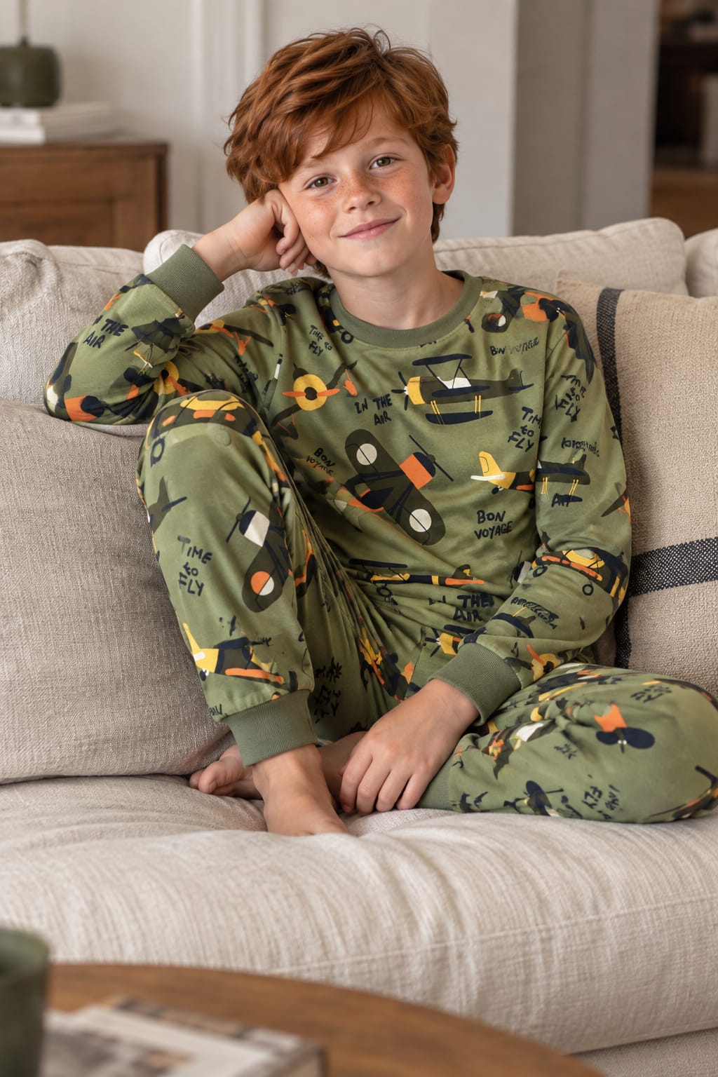 Airplane Pyjama SET 100% Cotton