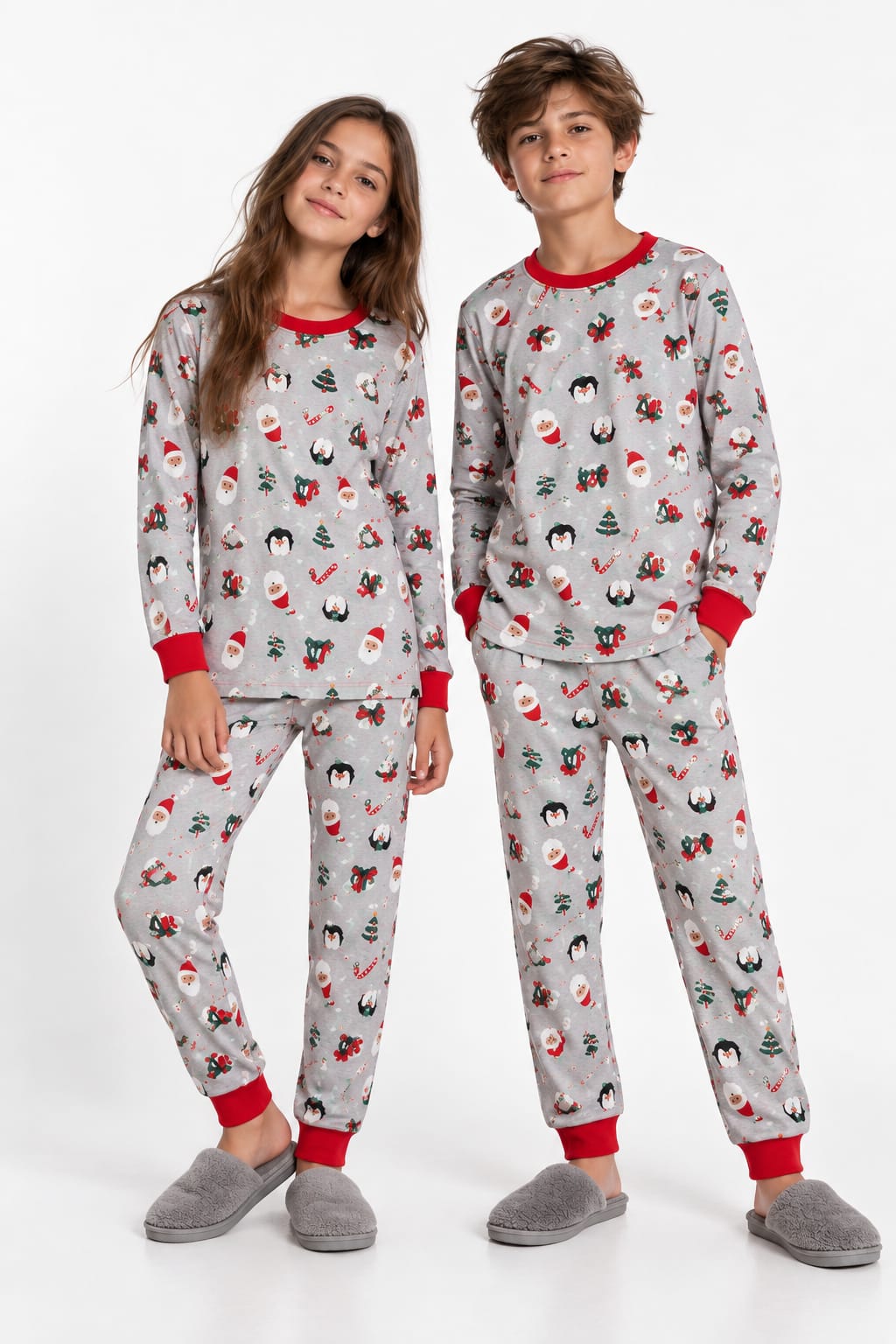 Matching Family Christmas Pyjama SET 100% Cotton
