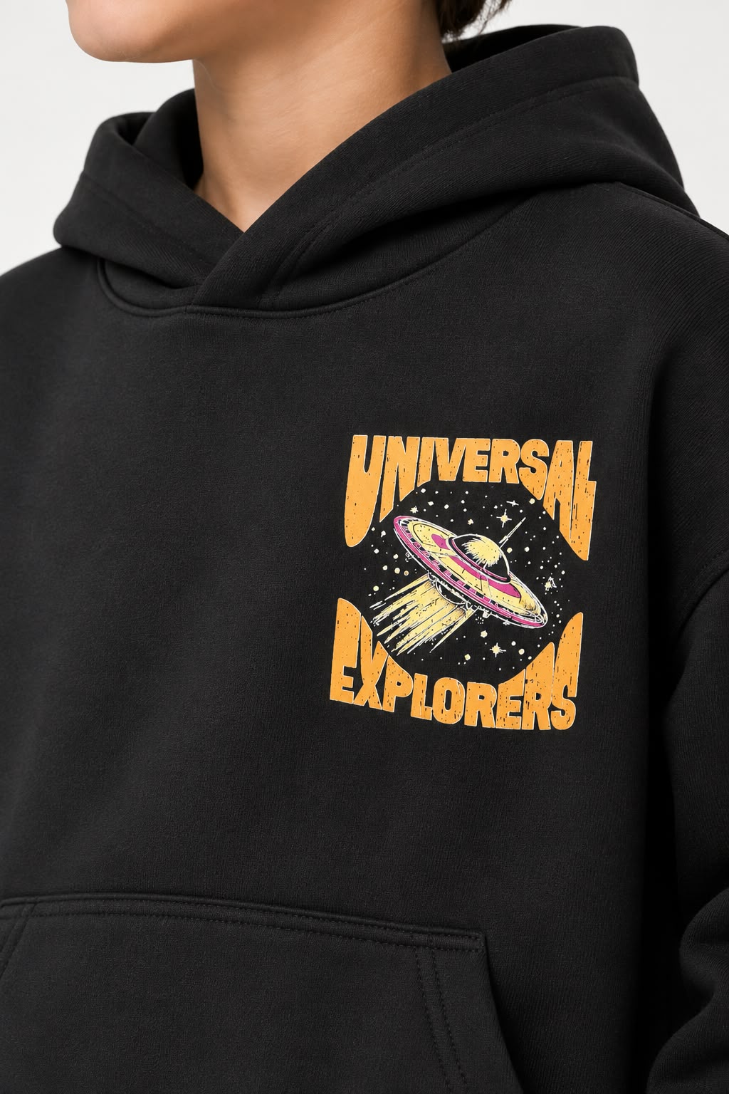 Oversized Hoodie "Universal Explorers"