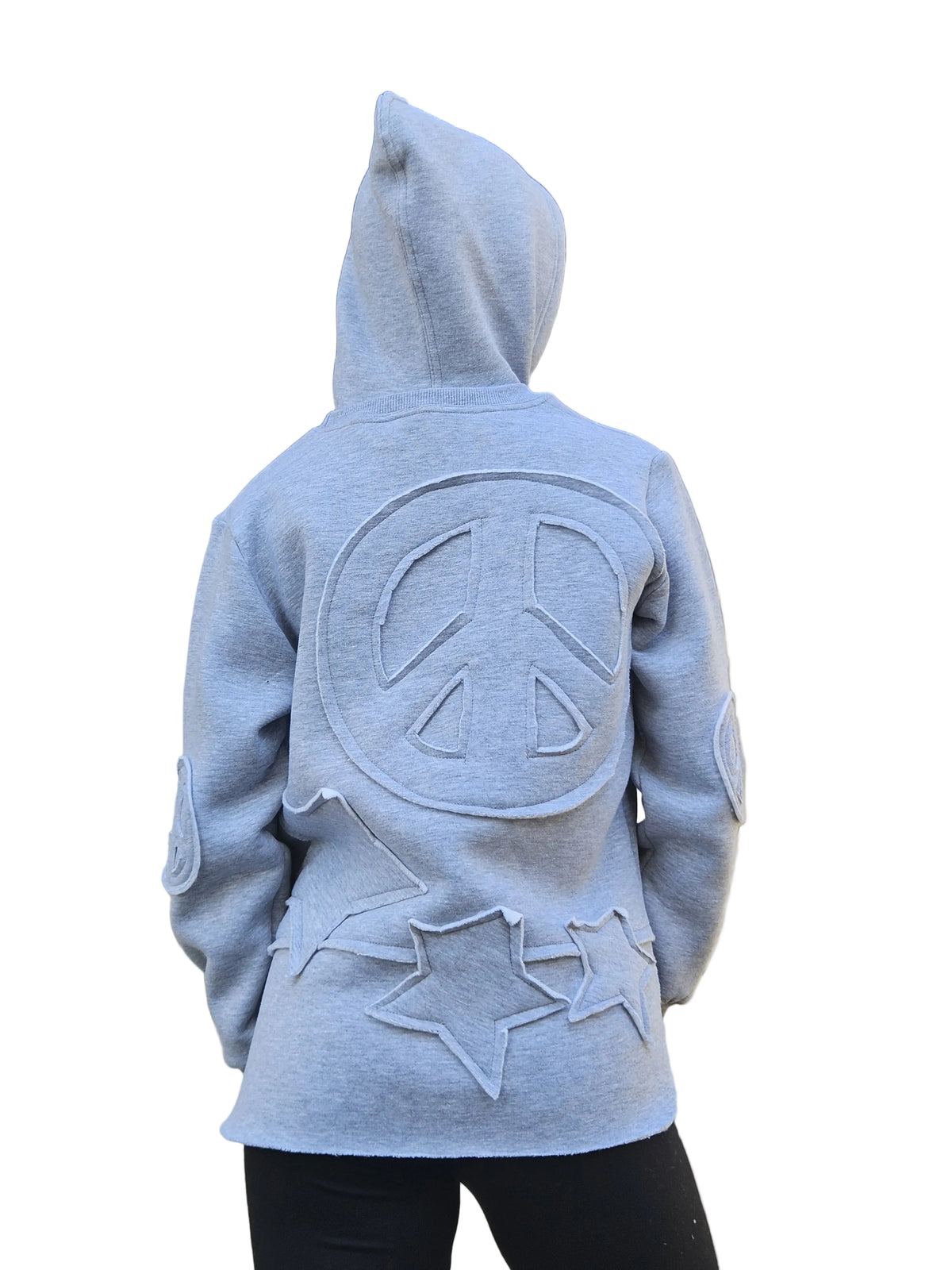 Peace Oversized Hoodie - Pear