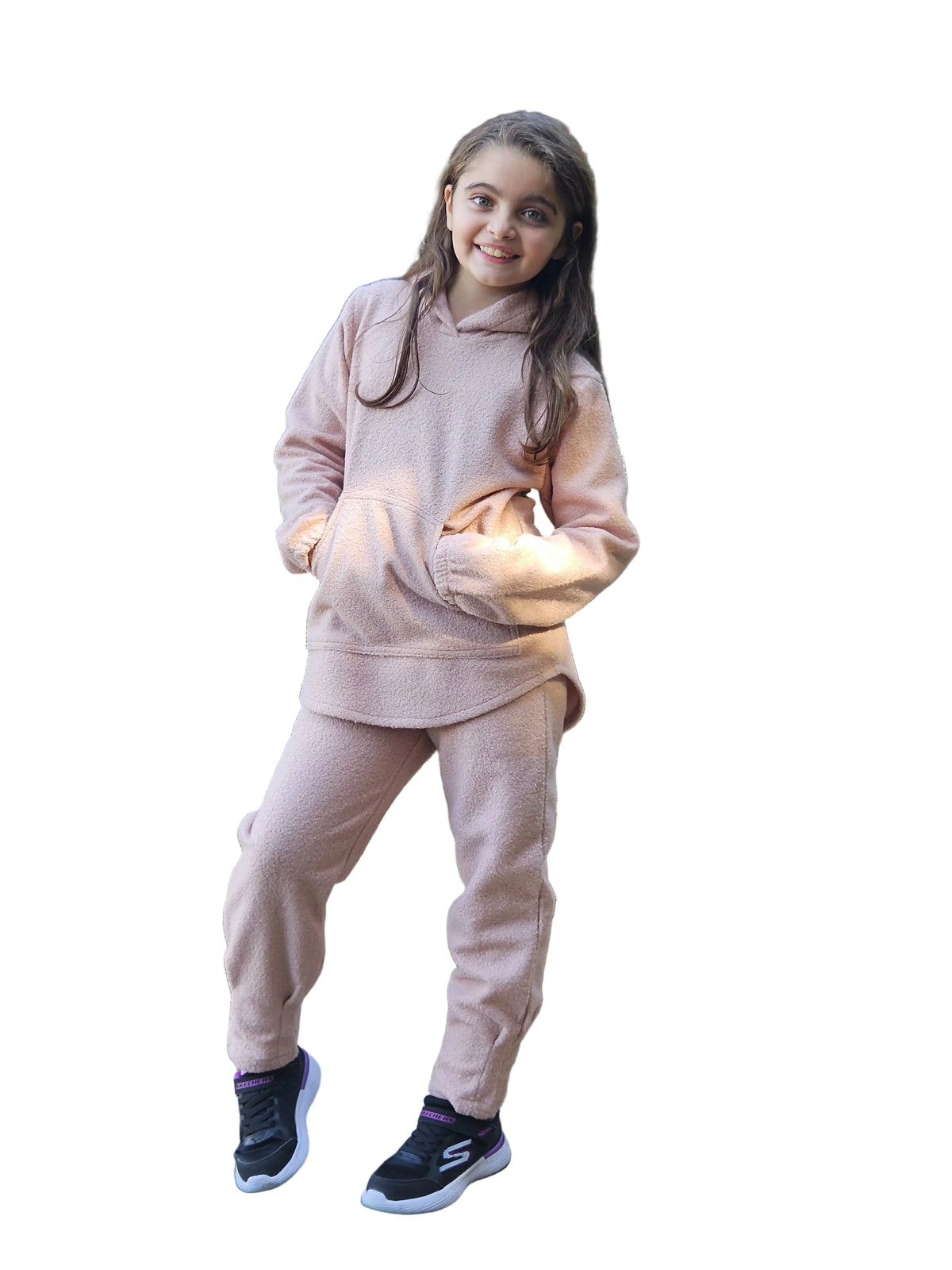 Wool Tracksuit SET (Hoodie + Pant) - Pear