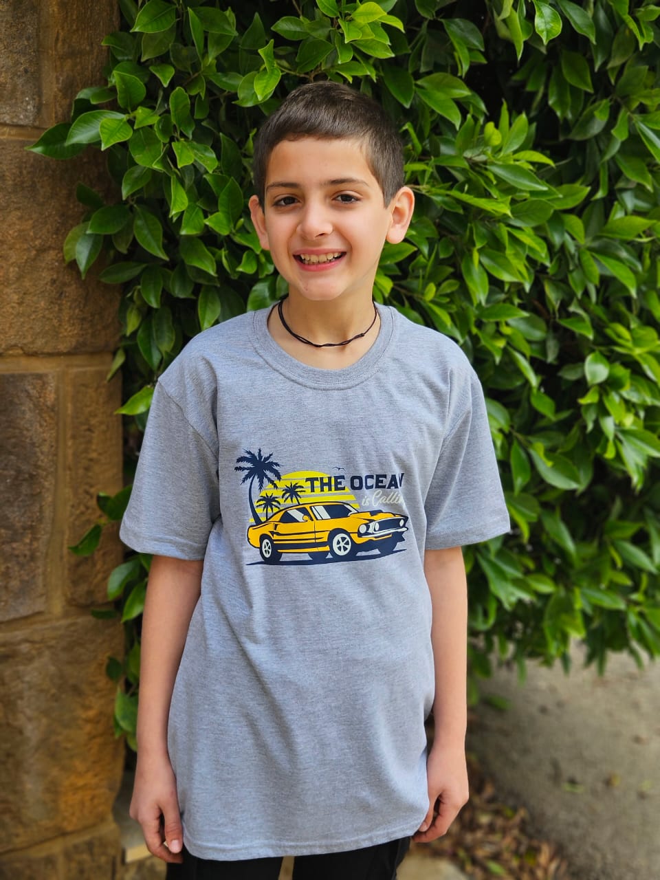 Car Printed T-shirt - Boys