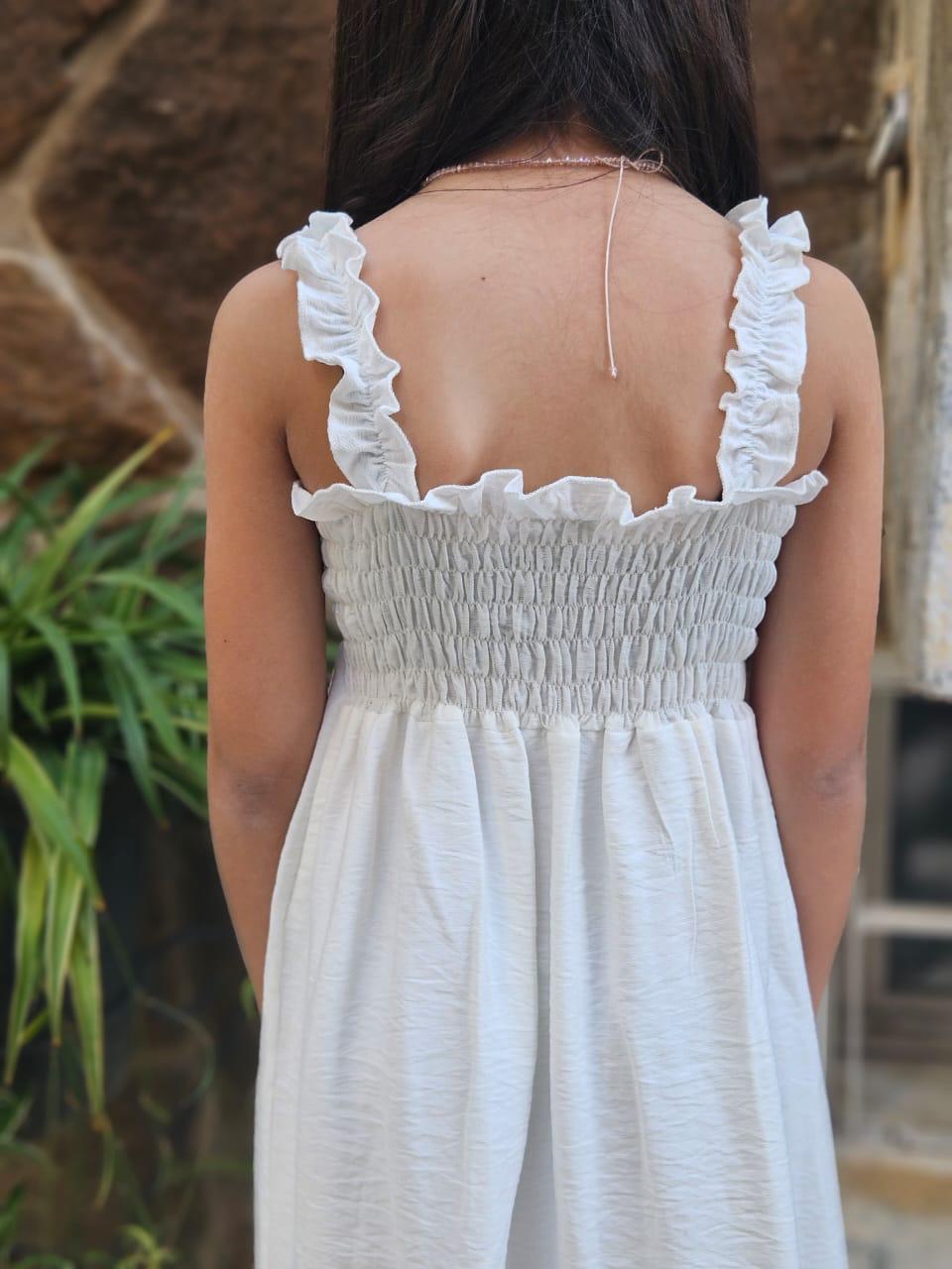 Ruffled Dress - Girls