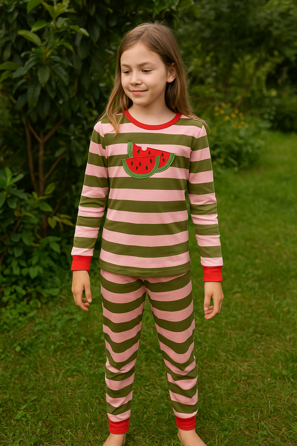 Watermelon Pyjama Set for Girls