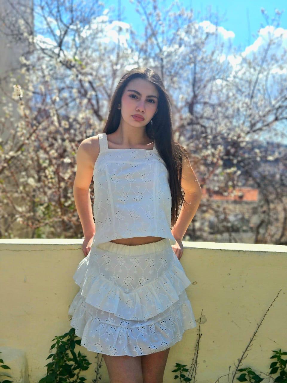 Broderie Anglaise Skirt