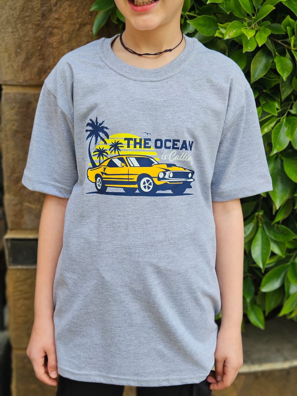 Car Printed T-shirt - Boys