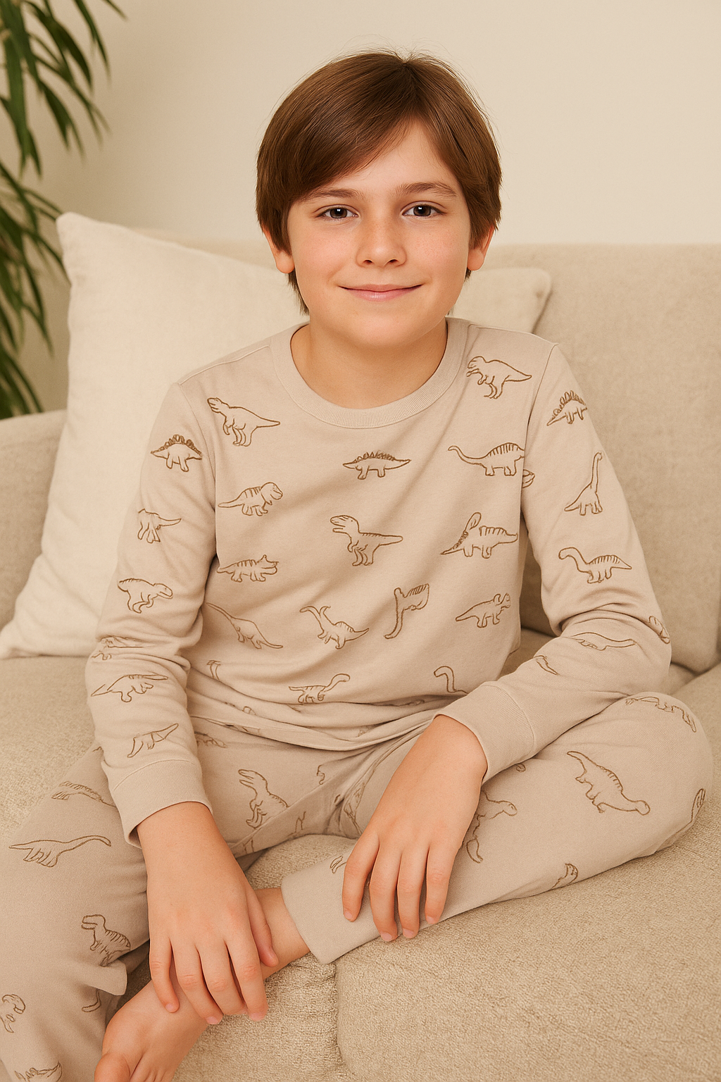 Dinosaur Pyjama Set for Boys