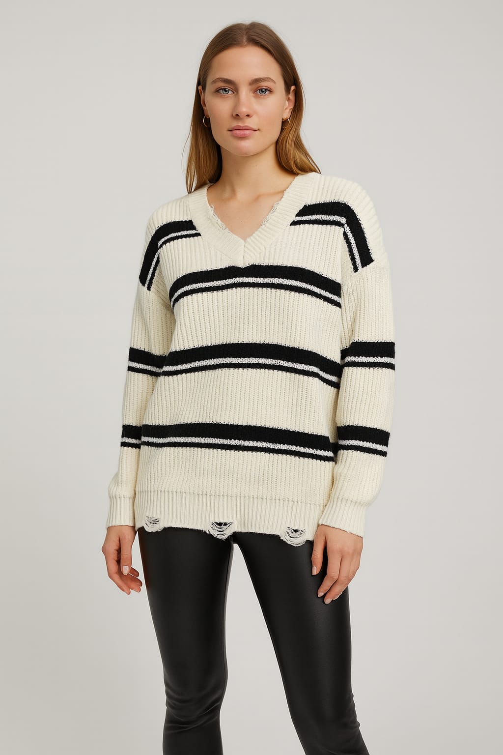 Stripped Sweater