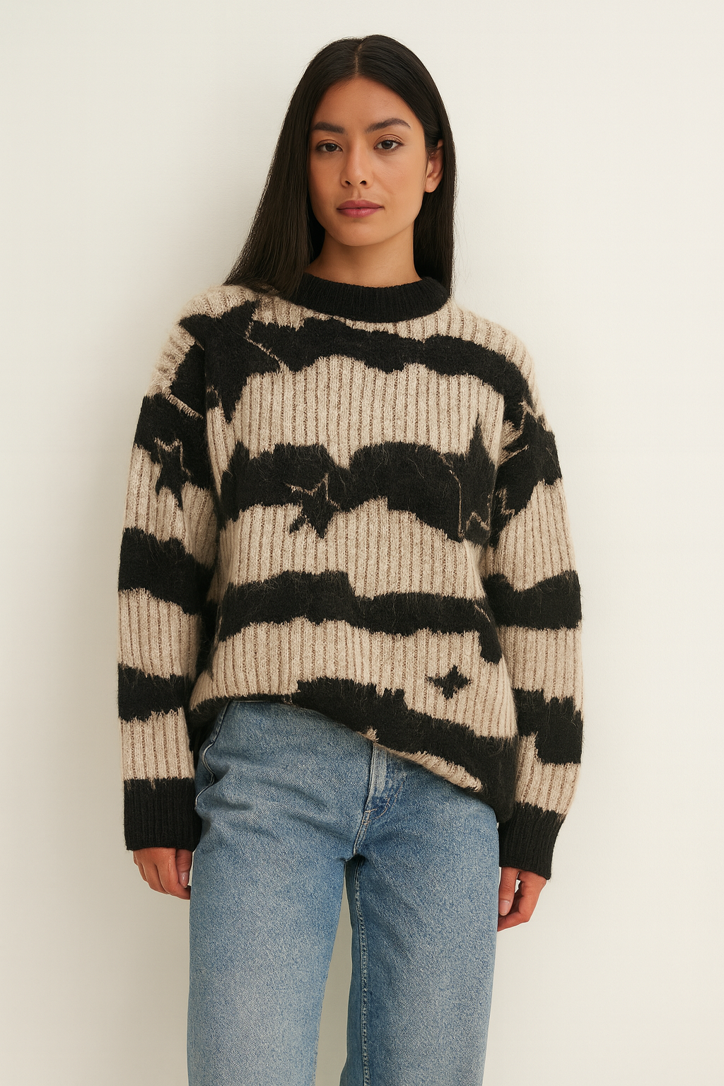 Star Wool Sweater