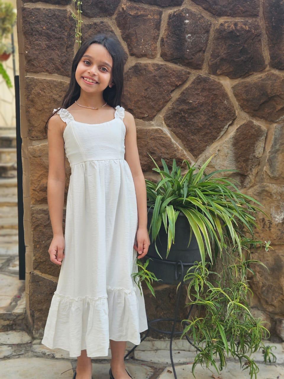 Ruffled Dress - Girls