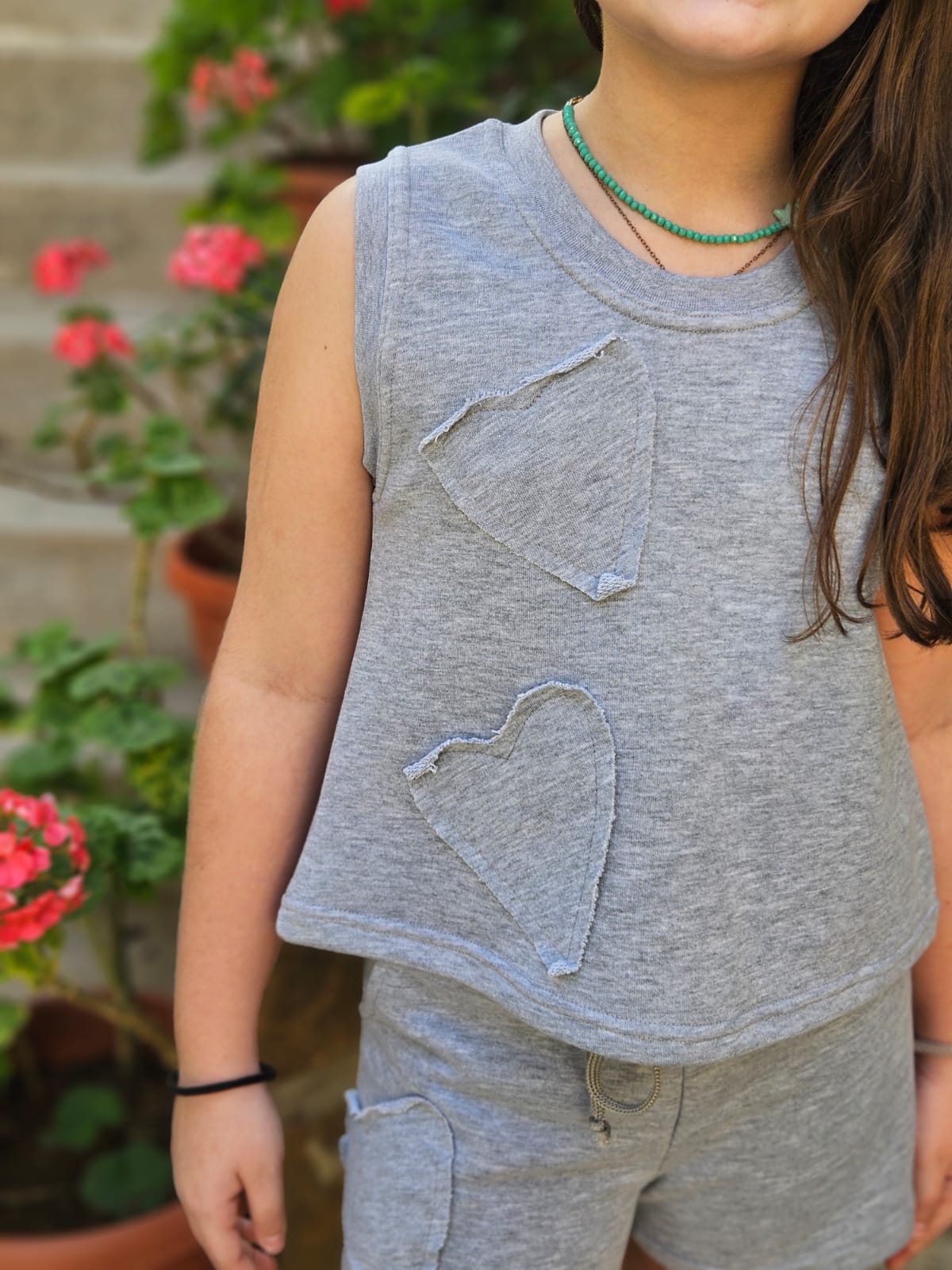 Heart Tracksuit SET - Girls