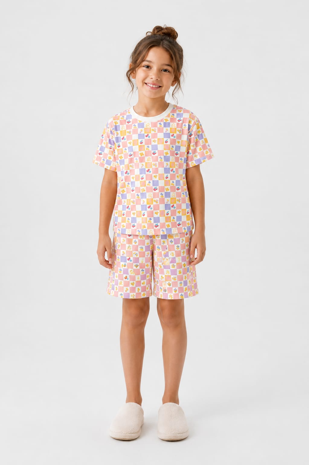 Flower & Cherry Pyjama SET