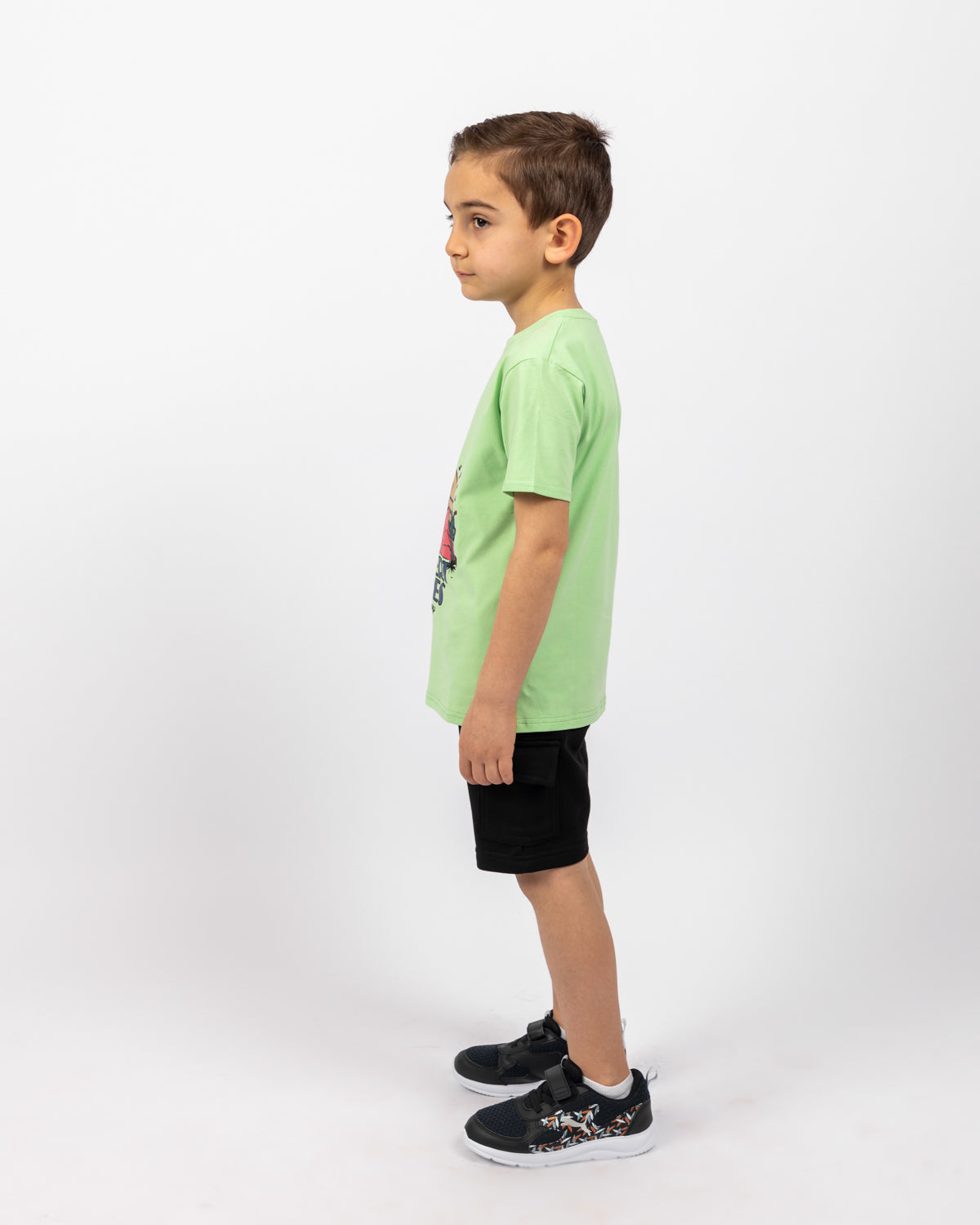 Printed T-shirt For Boys - Green - Pear