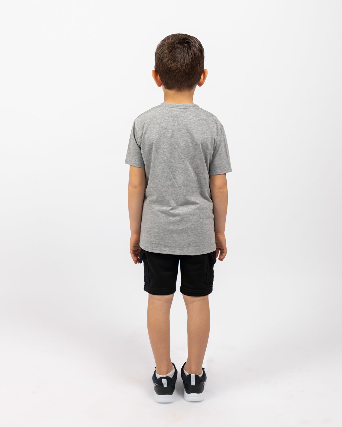 Printed T-shirt For Boys - Grey - Pear