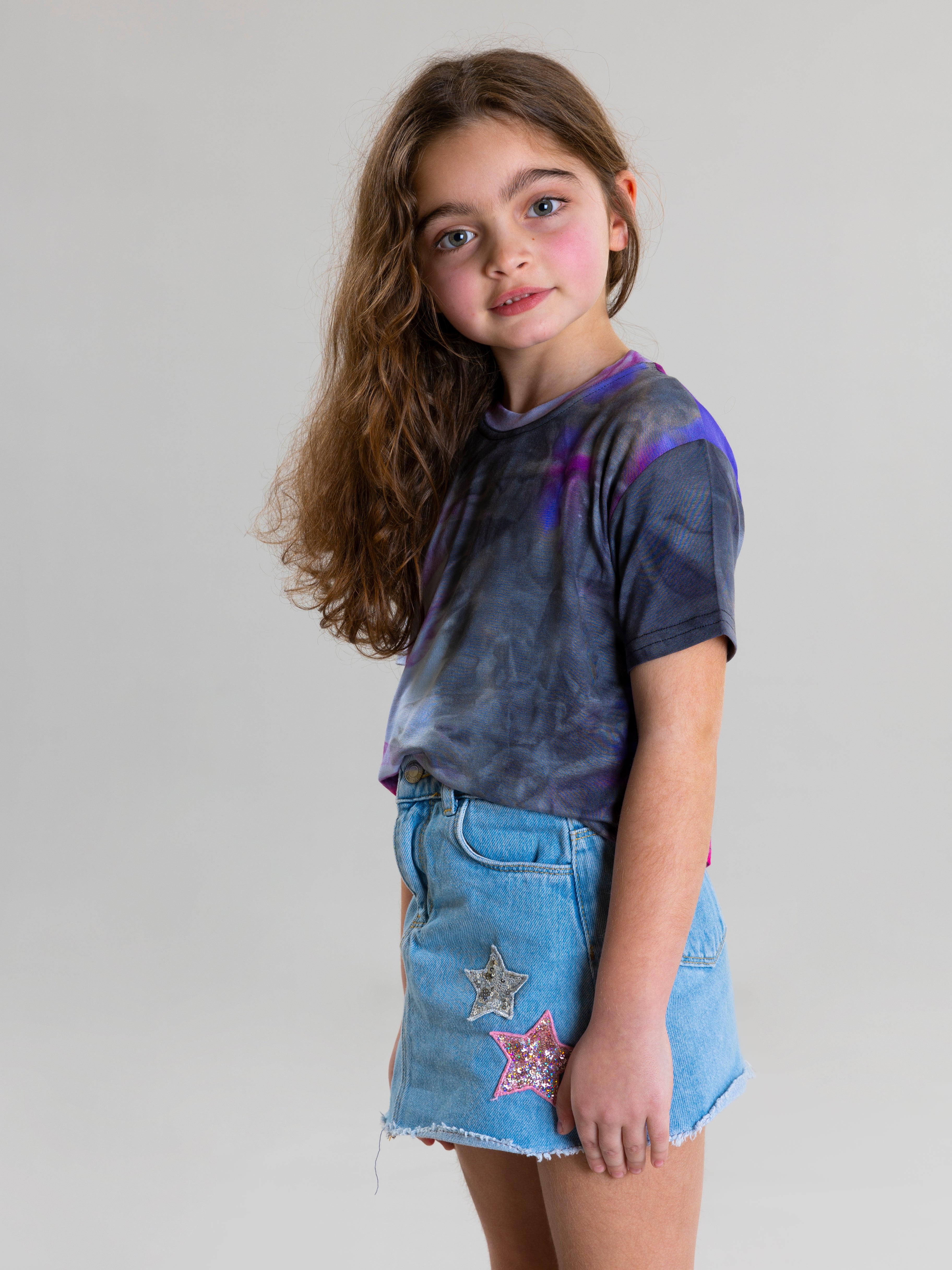 Tie Dye Unisex T-Shirt - Grey - Pear