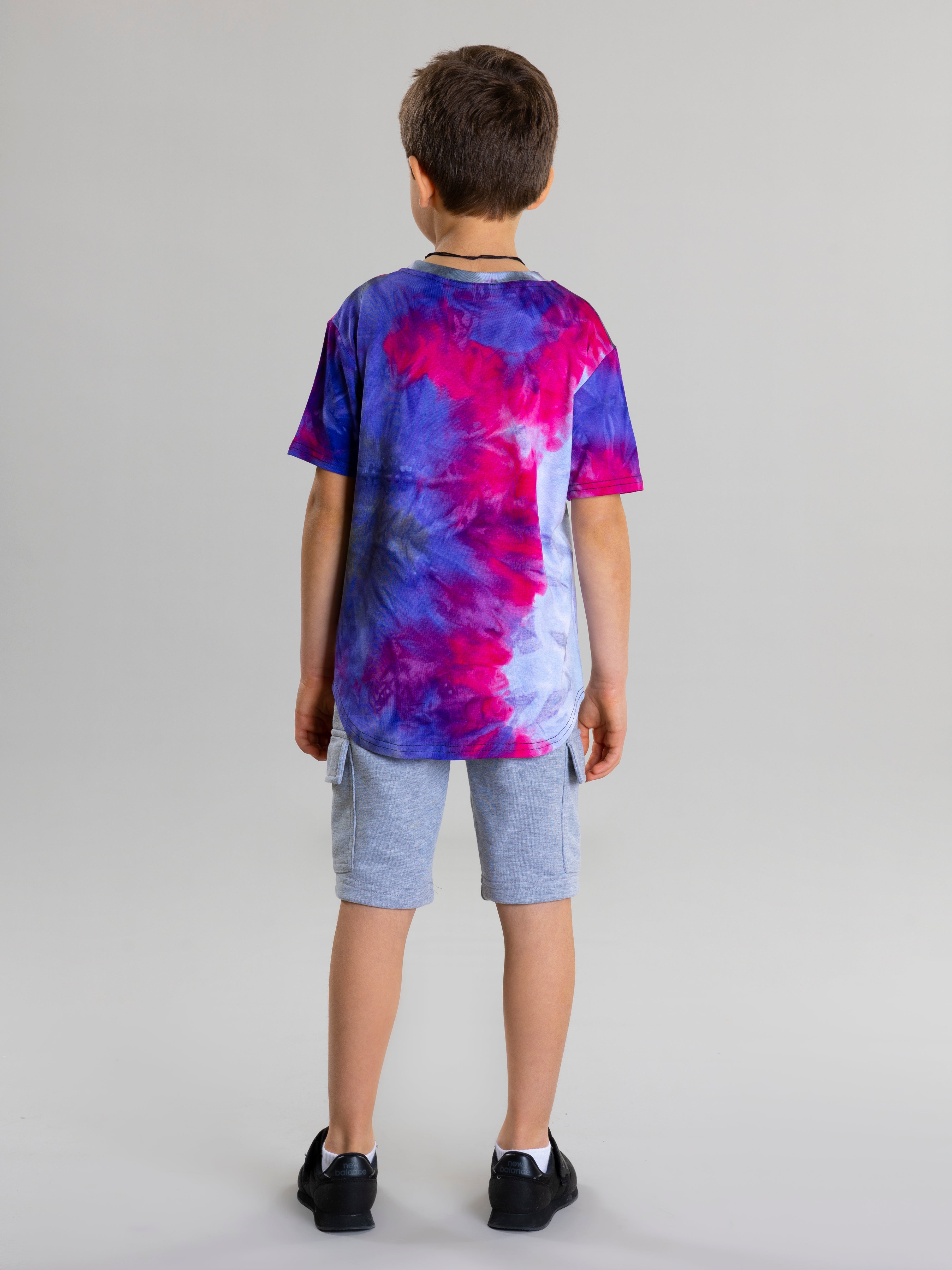 Tie Dye Unisex T-Shirt - Grey - Pear