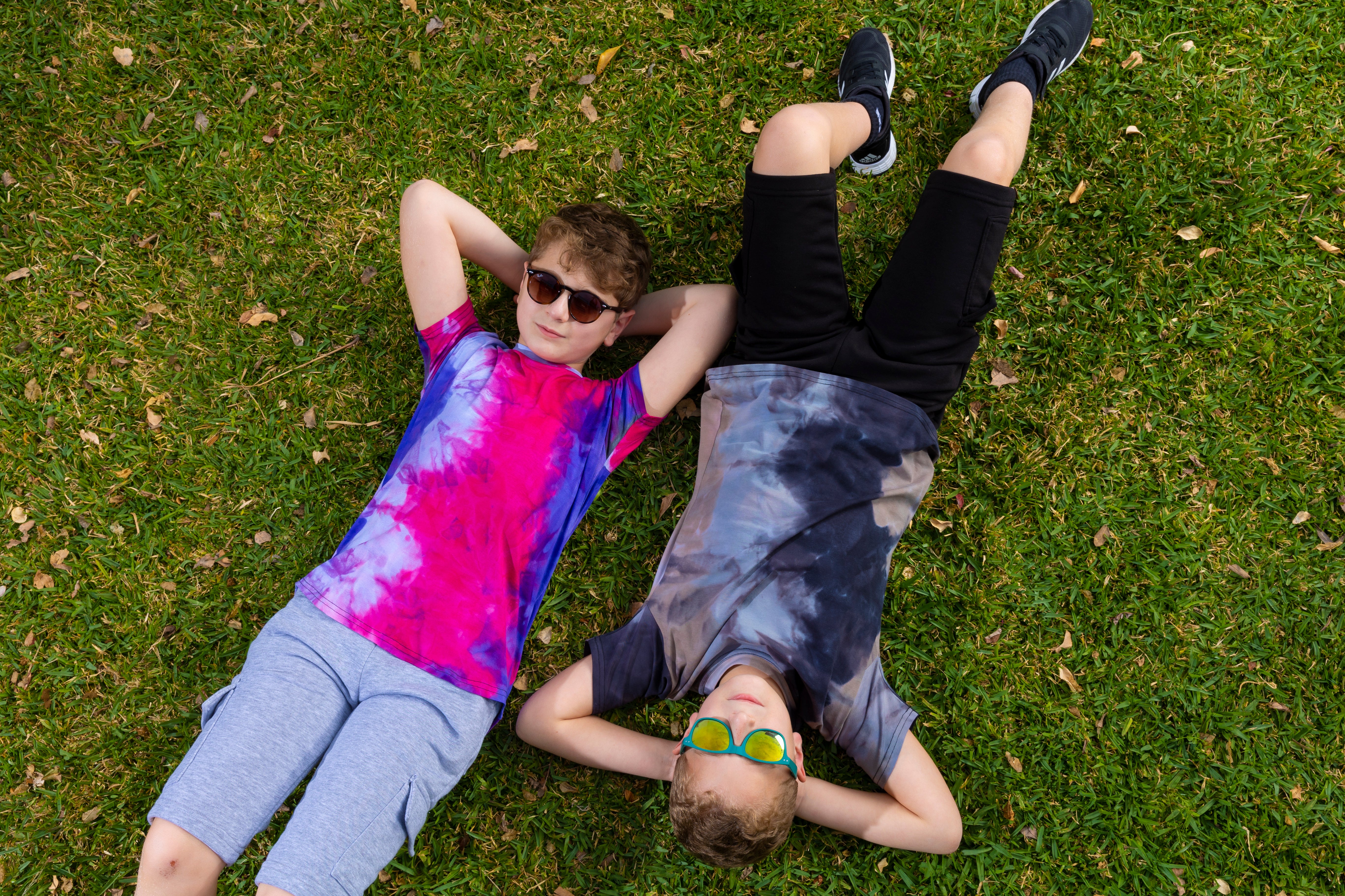 Tie Dye Unisex T-Shirt - Grey - Pear