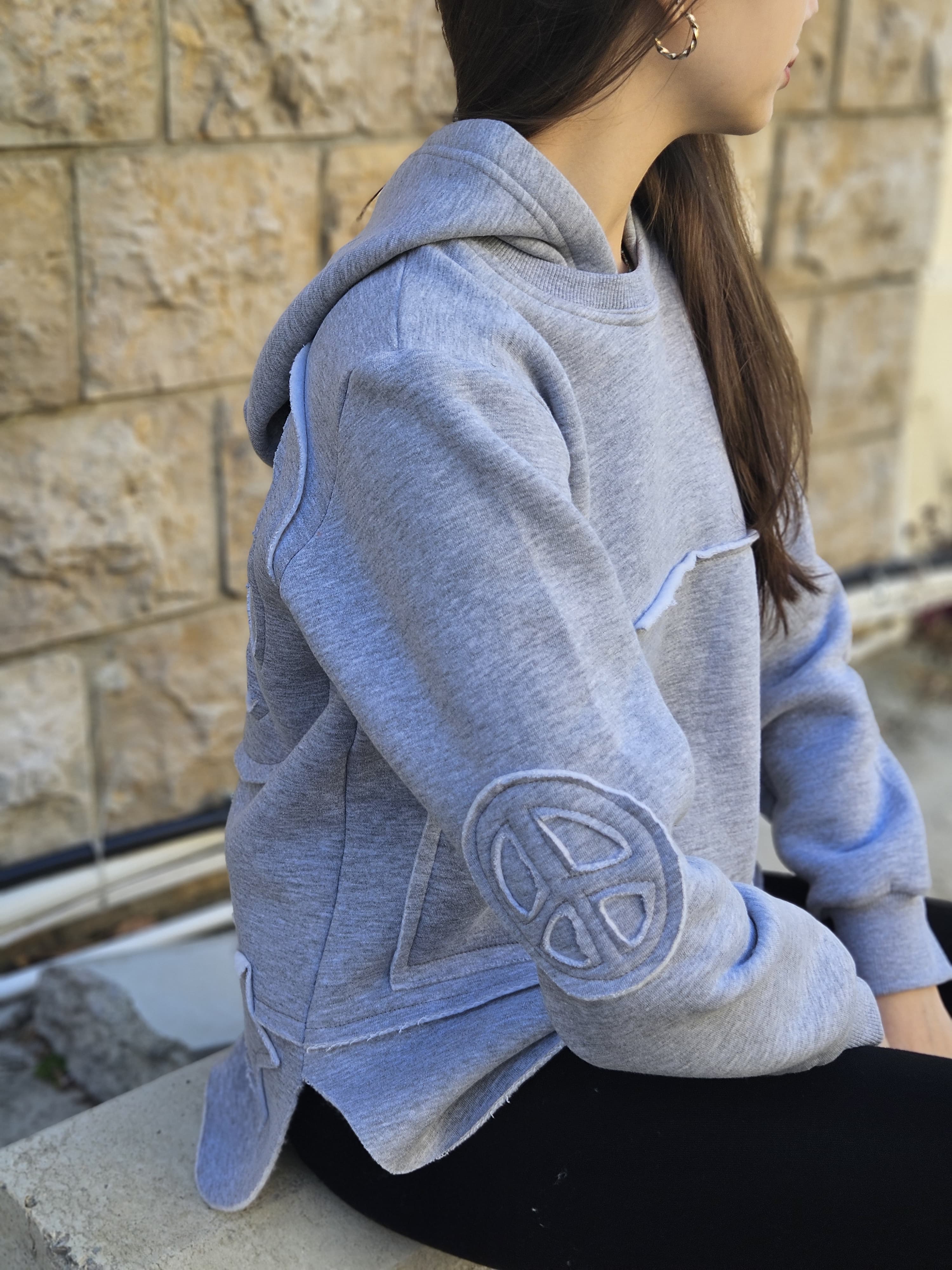 Peace Oversized Hoodie