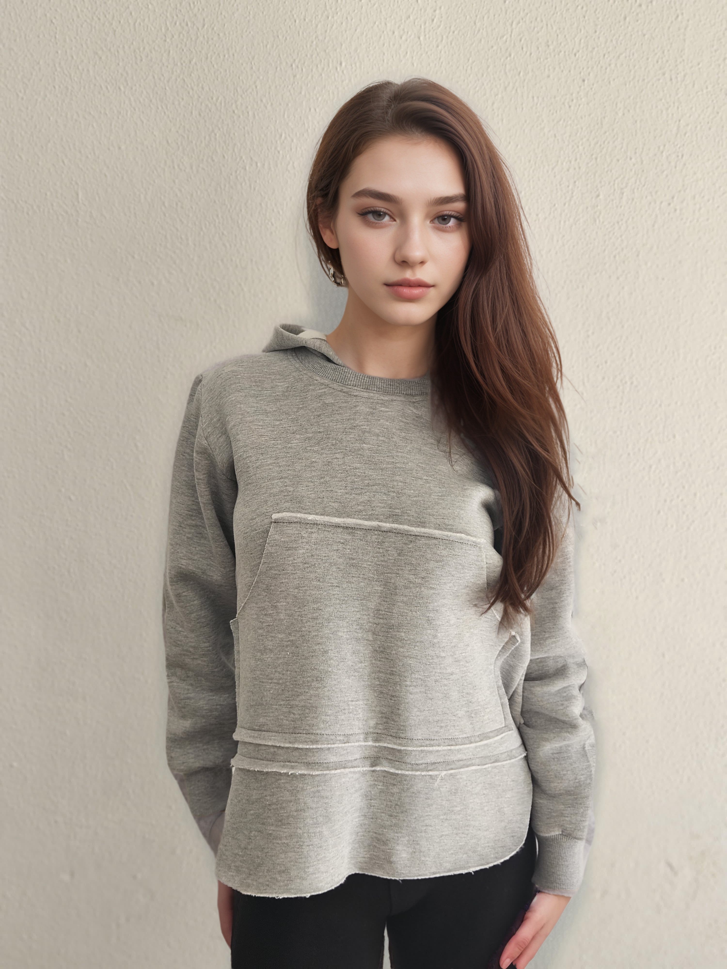 Peace Oversized Fleece Hoodie