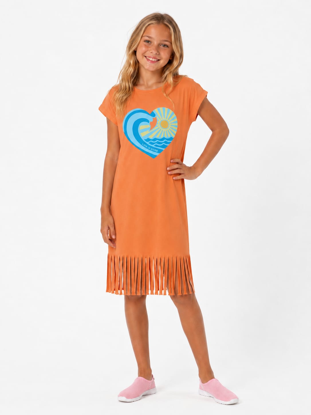 Heart Fringe Dress