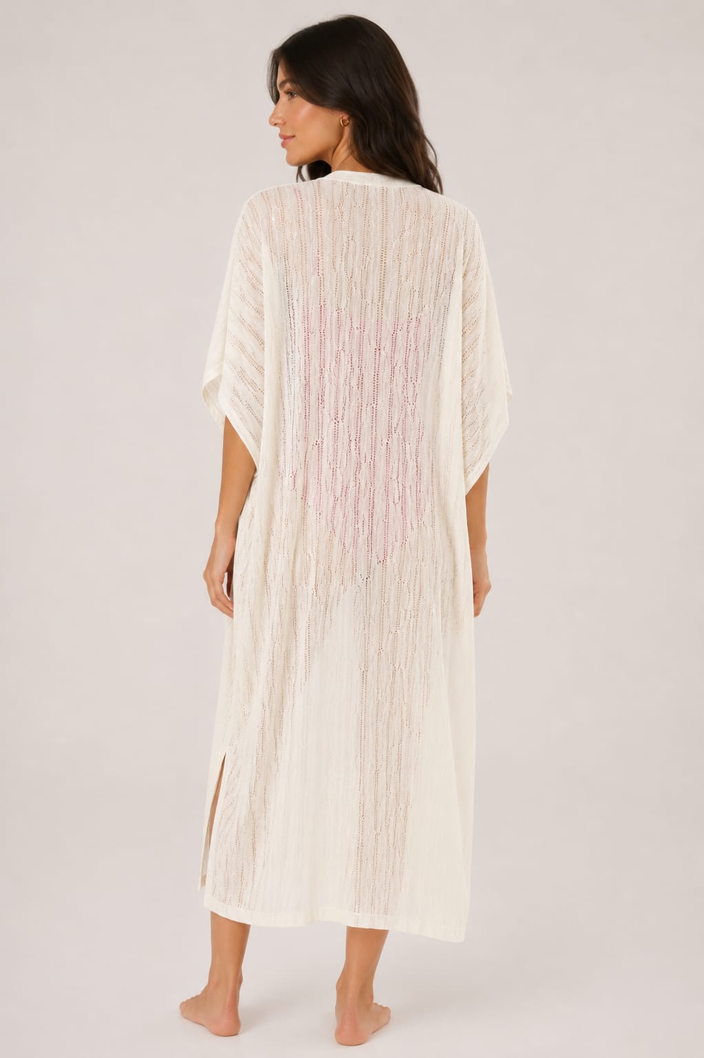 Open-Knit Beach Cover-up