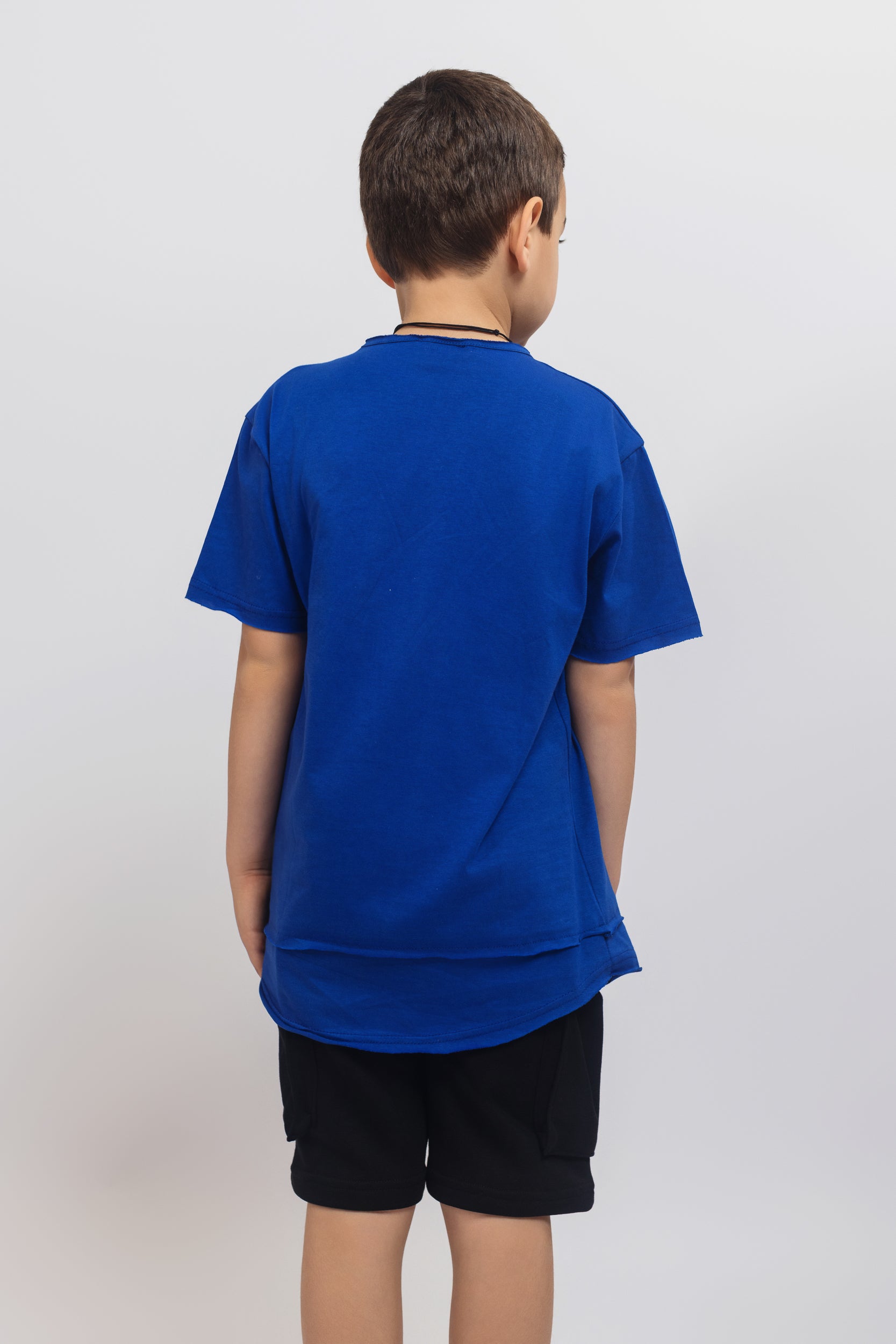 Fish T-shirt For Boys - Bleu Gitane
