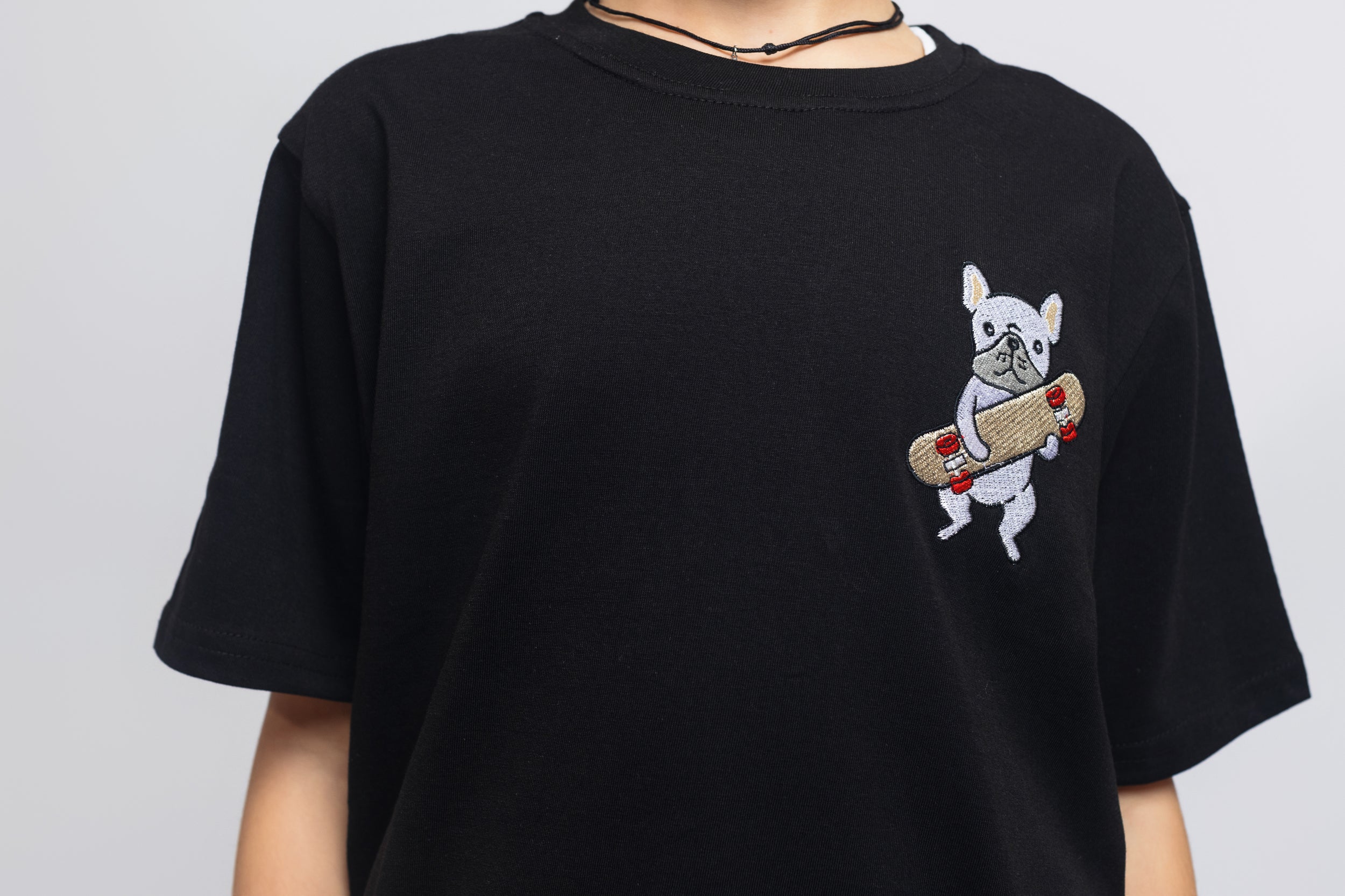 Dog T-shirt For Boys - Black