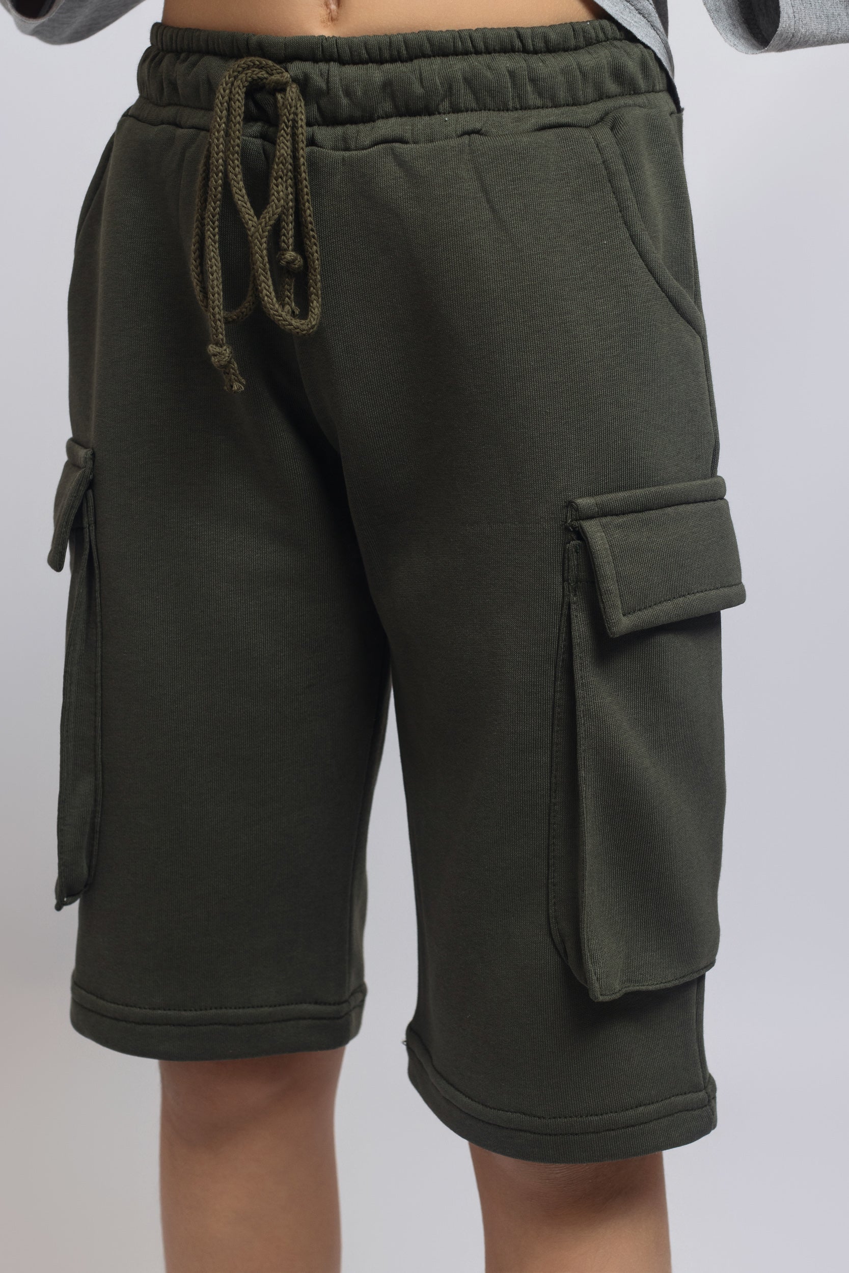 Cargo Shorts For Boys - Khaki