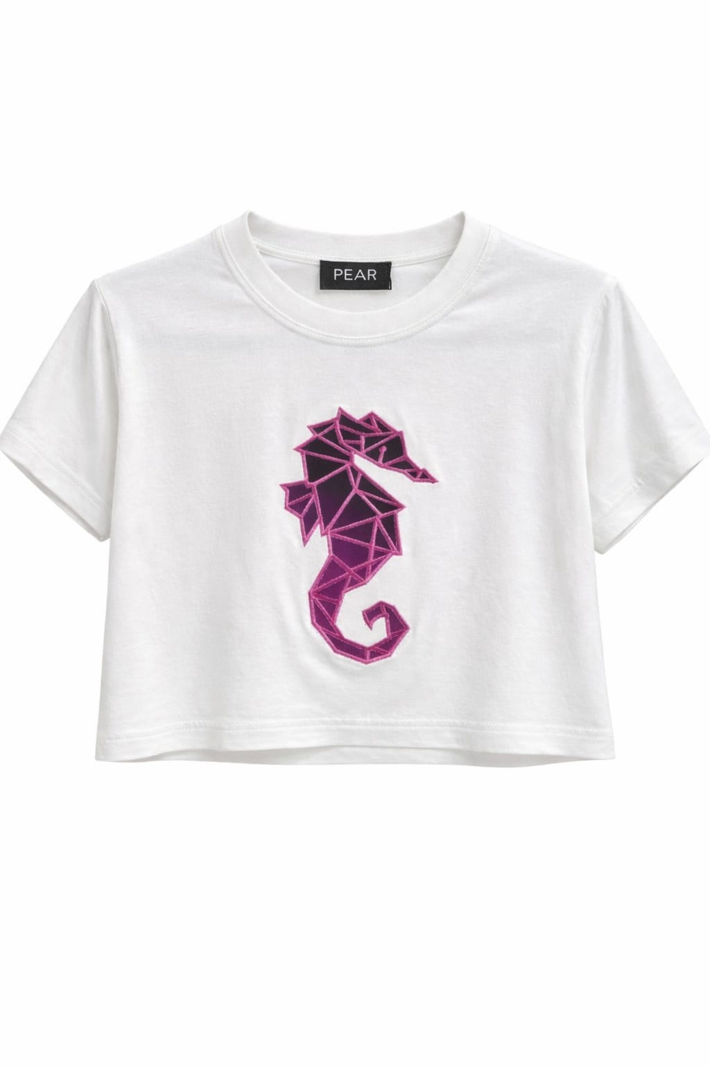 Seahorse Embroidered Top