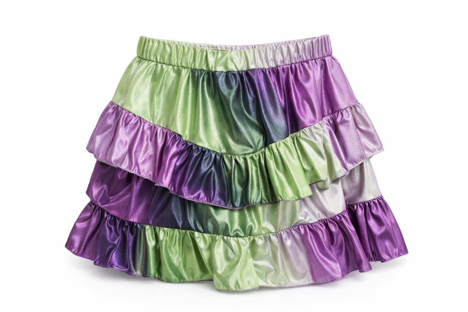 Metallic Layered Skort