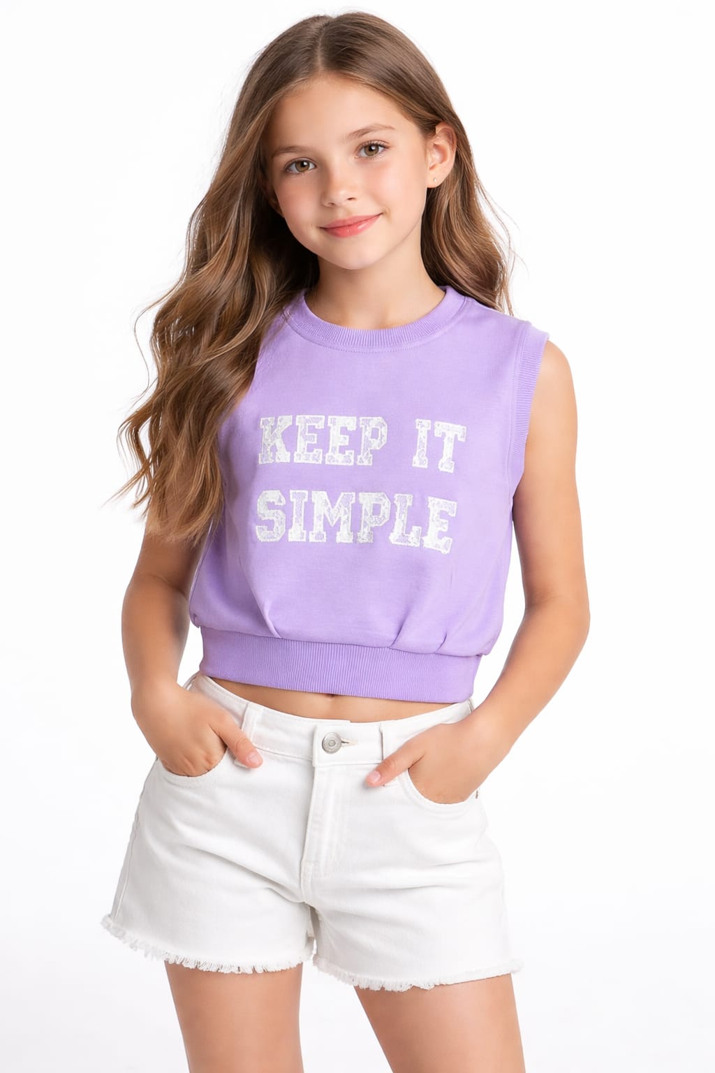 Keep it Simple Embroidered Top in Lace