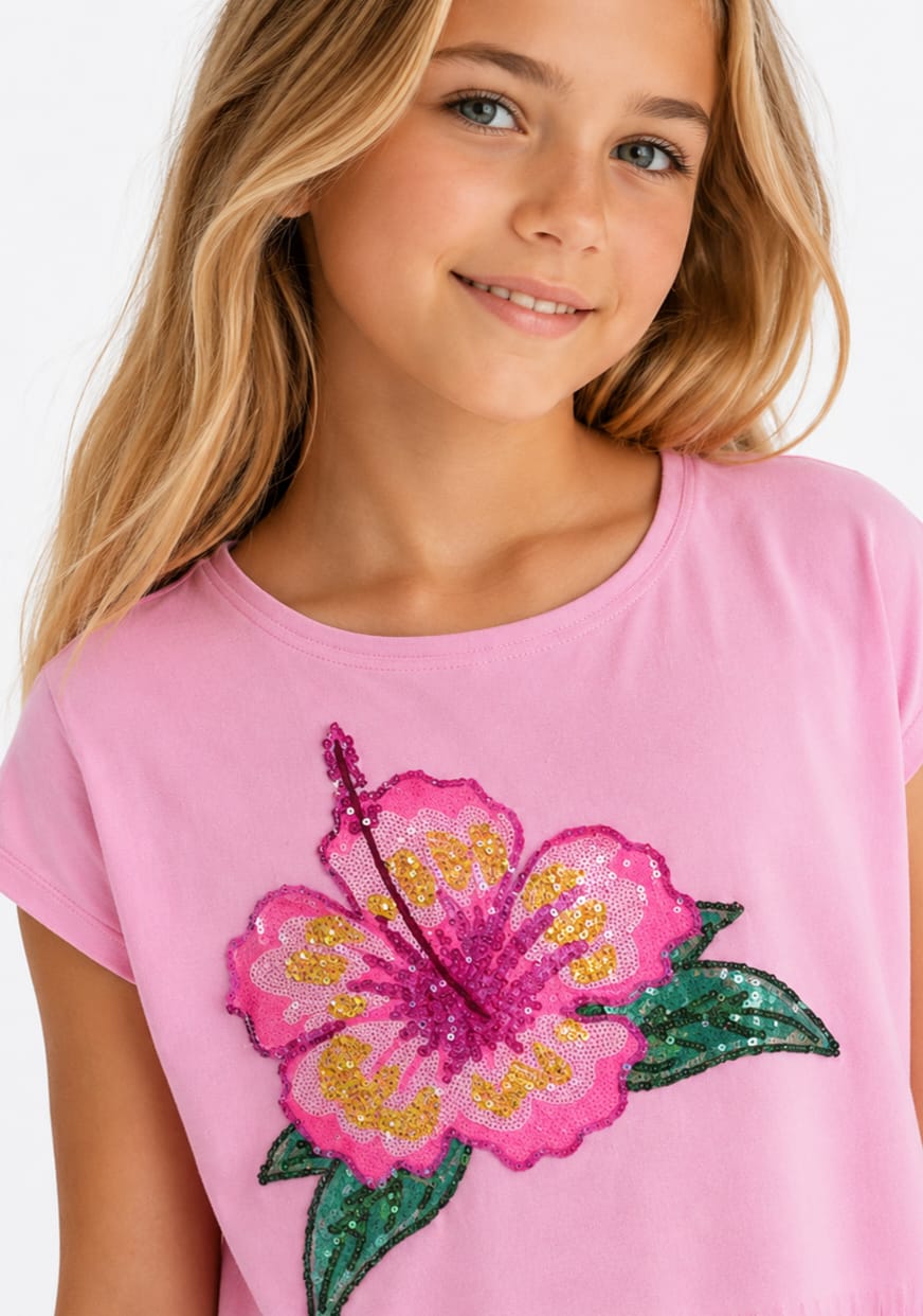 Flower Fringe Dress
