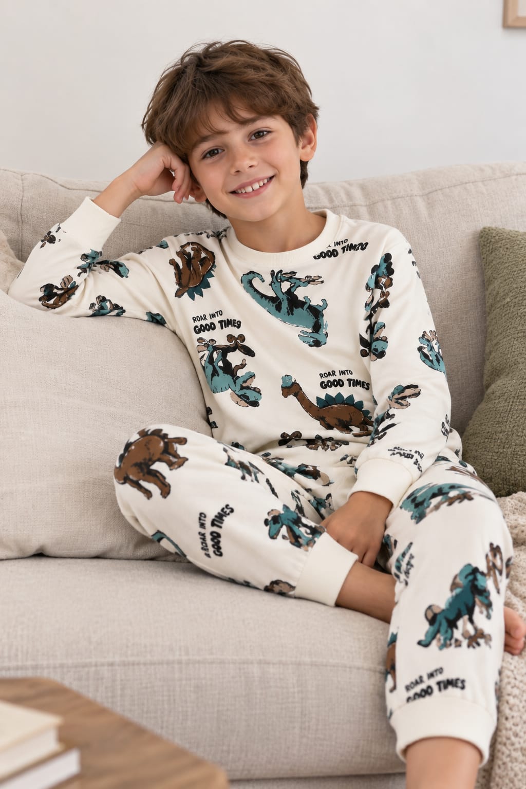 Dinosaur Pyjama SET 100% Cotton