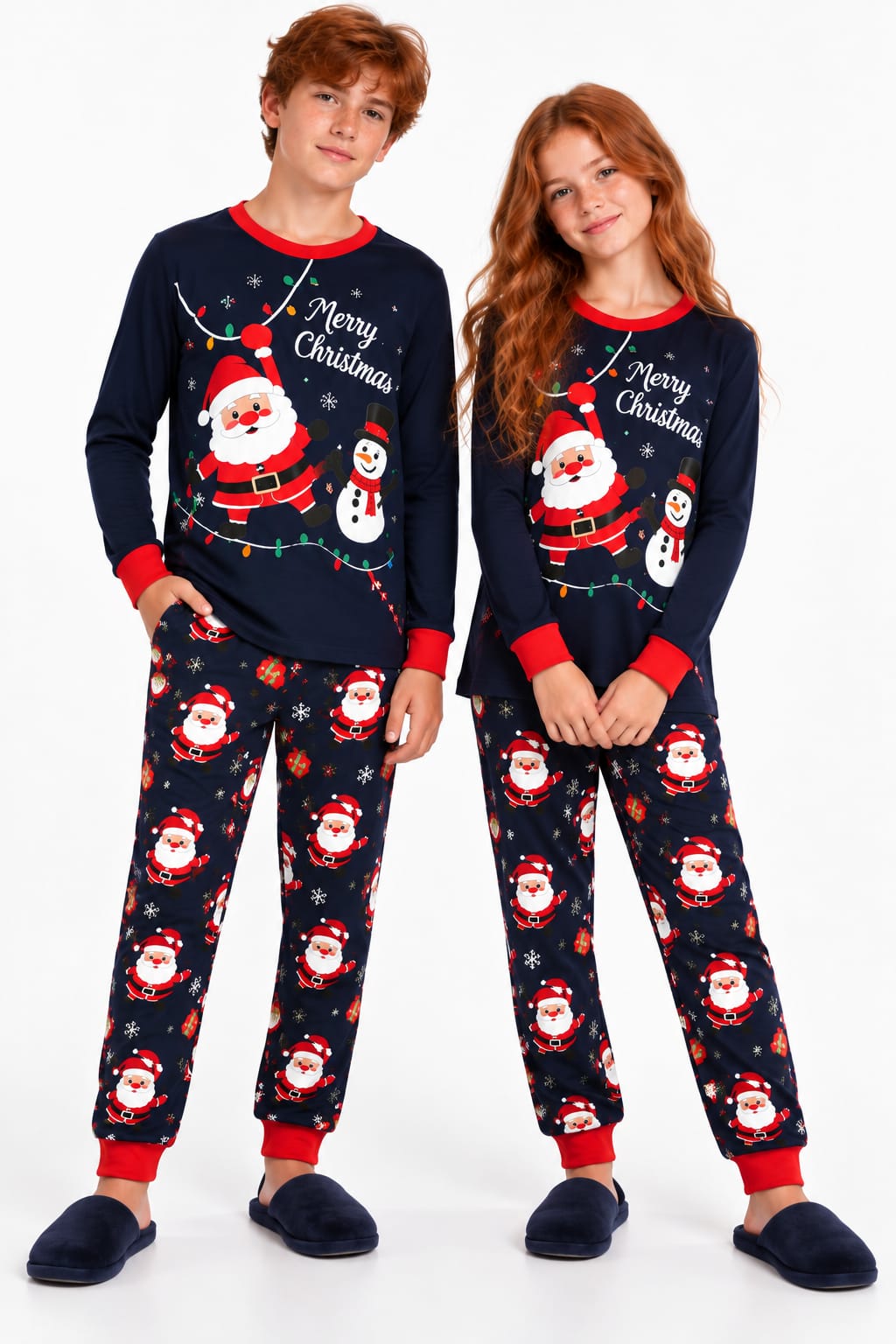 Matching Family Christmas Pyjama SET 100% Cotton