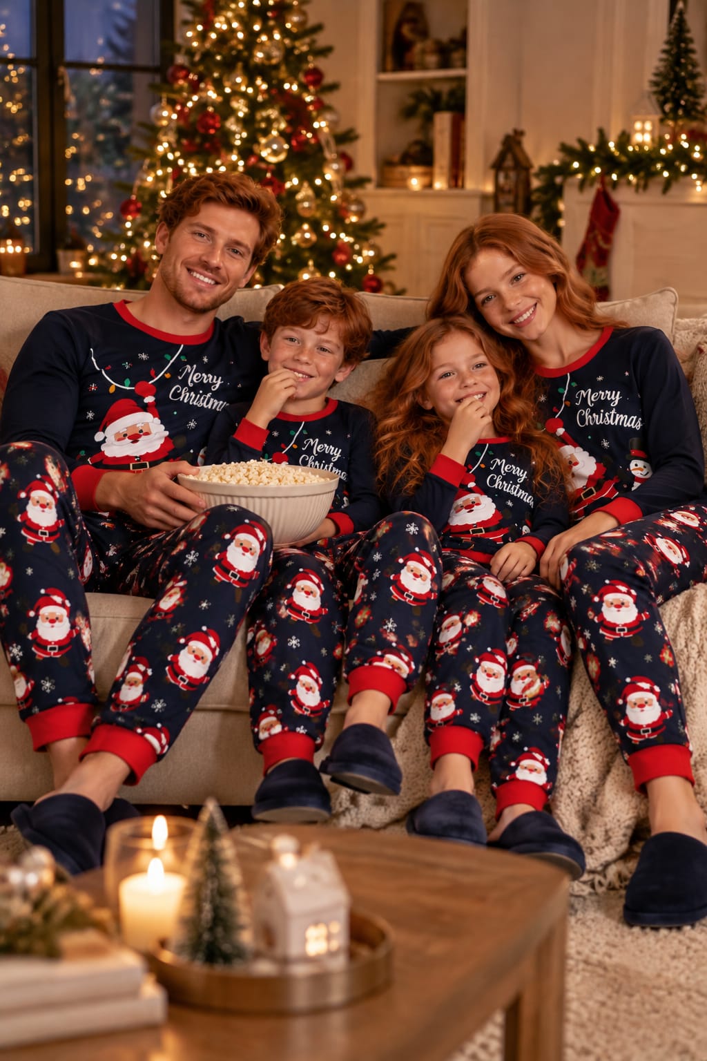 Matching Family Christmas Pyjama SET 100% Cotton