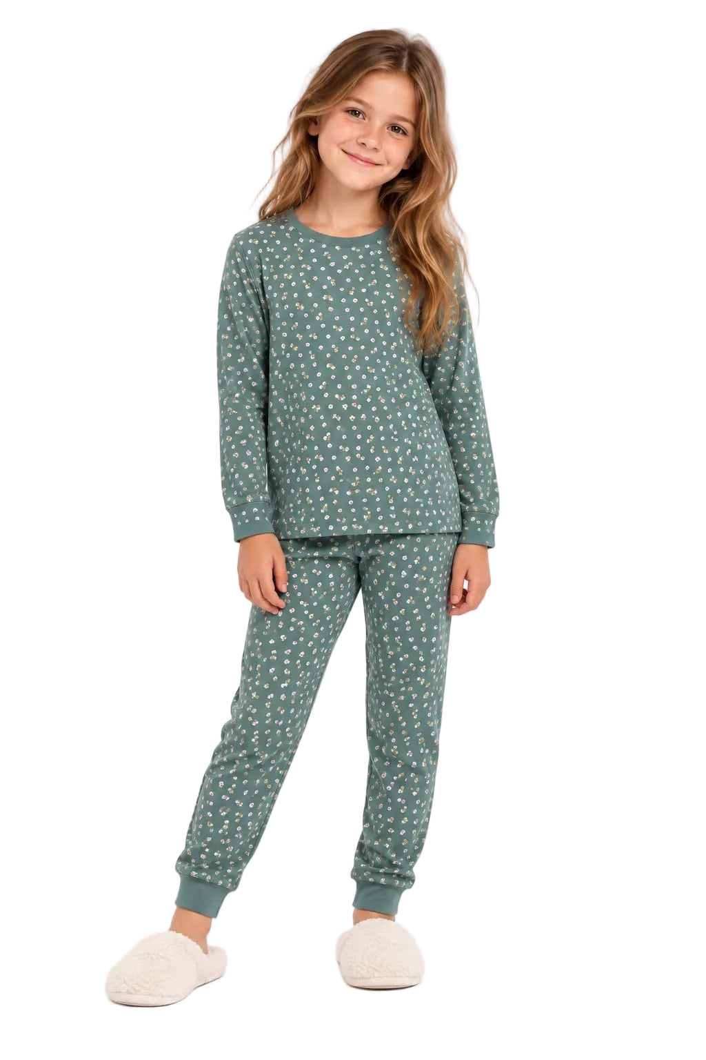 Floral Pyjama SET in Fleece