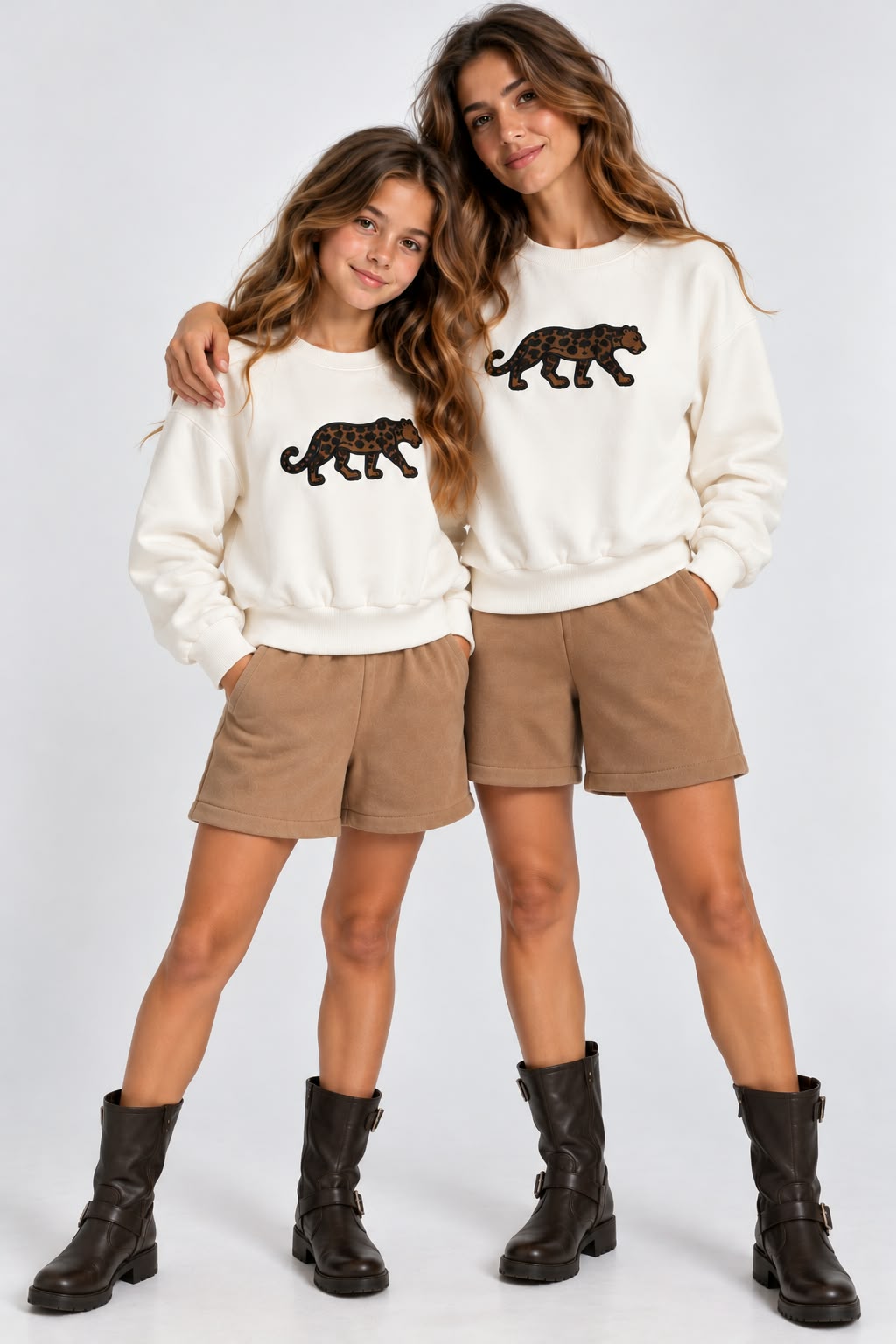 Suede Short Woman