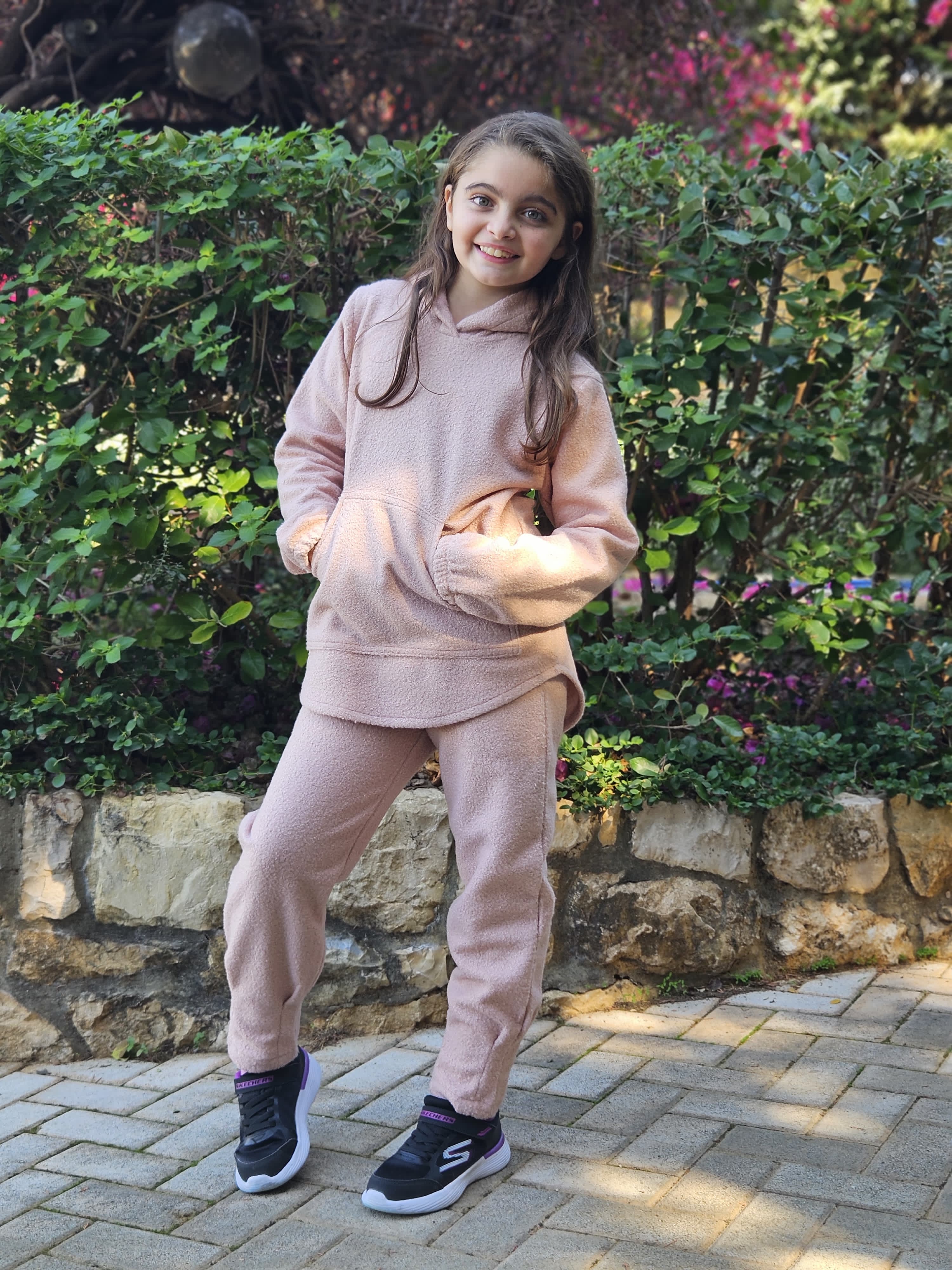 Wool Tracksuit SET (Hoodie + Pant) - Pear