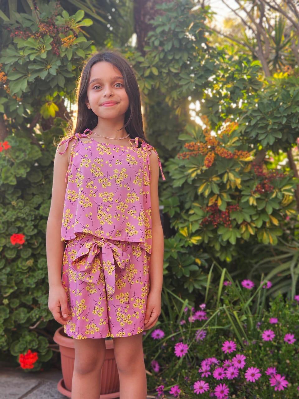 Viscose Floral SET - Girls