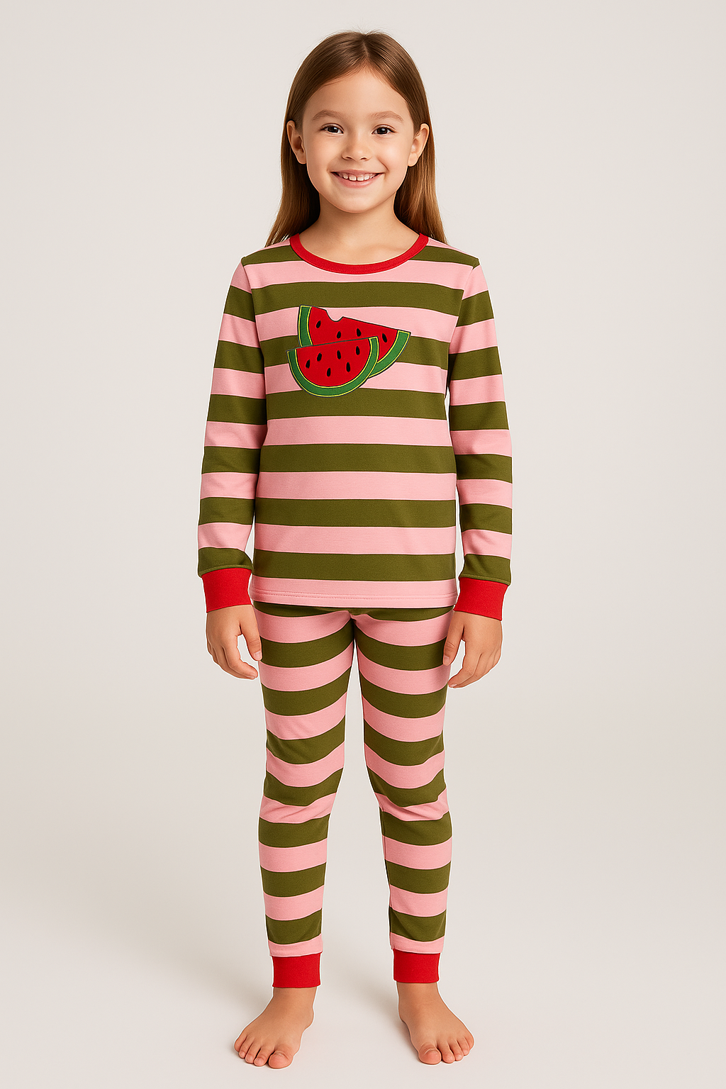 Watermelon Pyjama Set for Girls